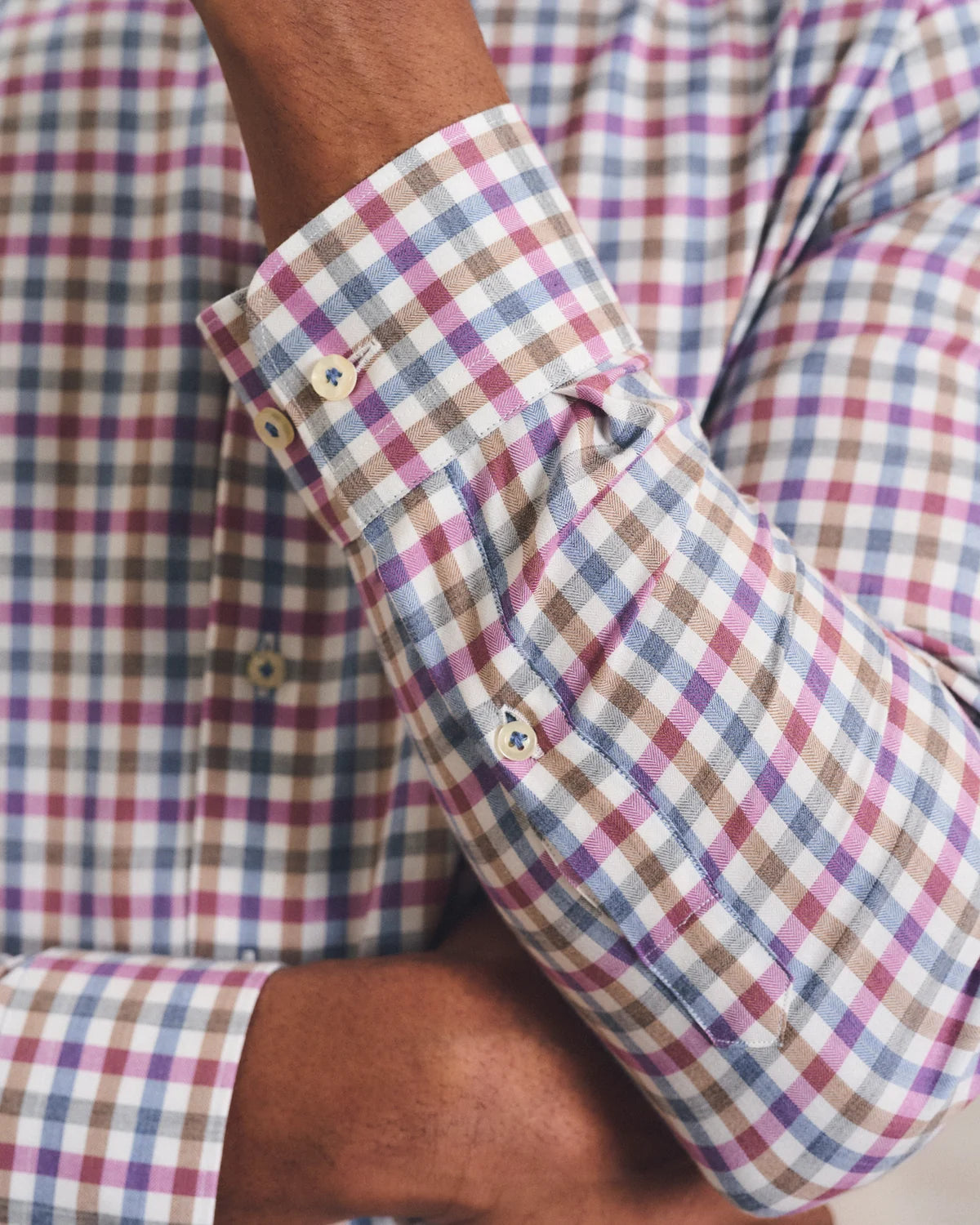 Johnnie O - Top Shelf Cotton Button Down Shirt - Merced Check