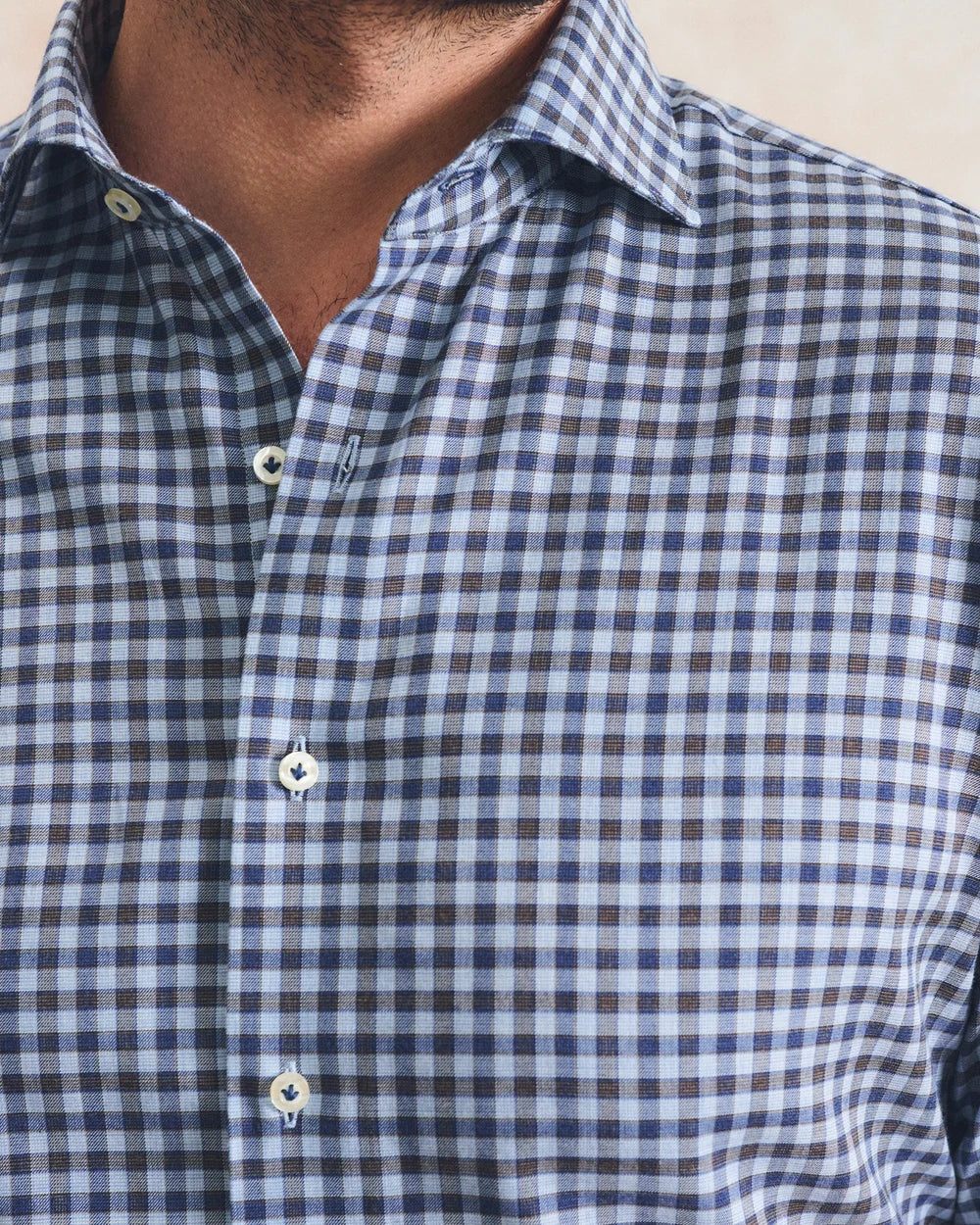 Johnnie O - Top Shelf Cotton Button Down Shirt - Amalfi Gingham