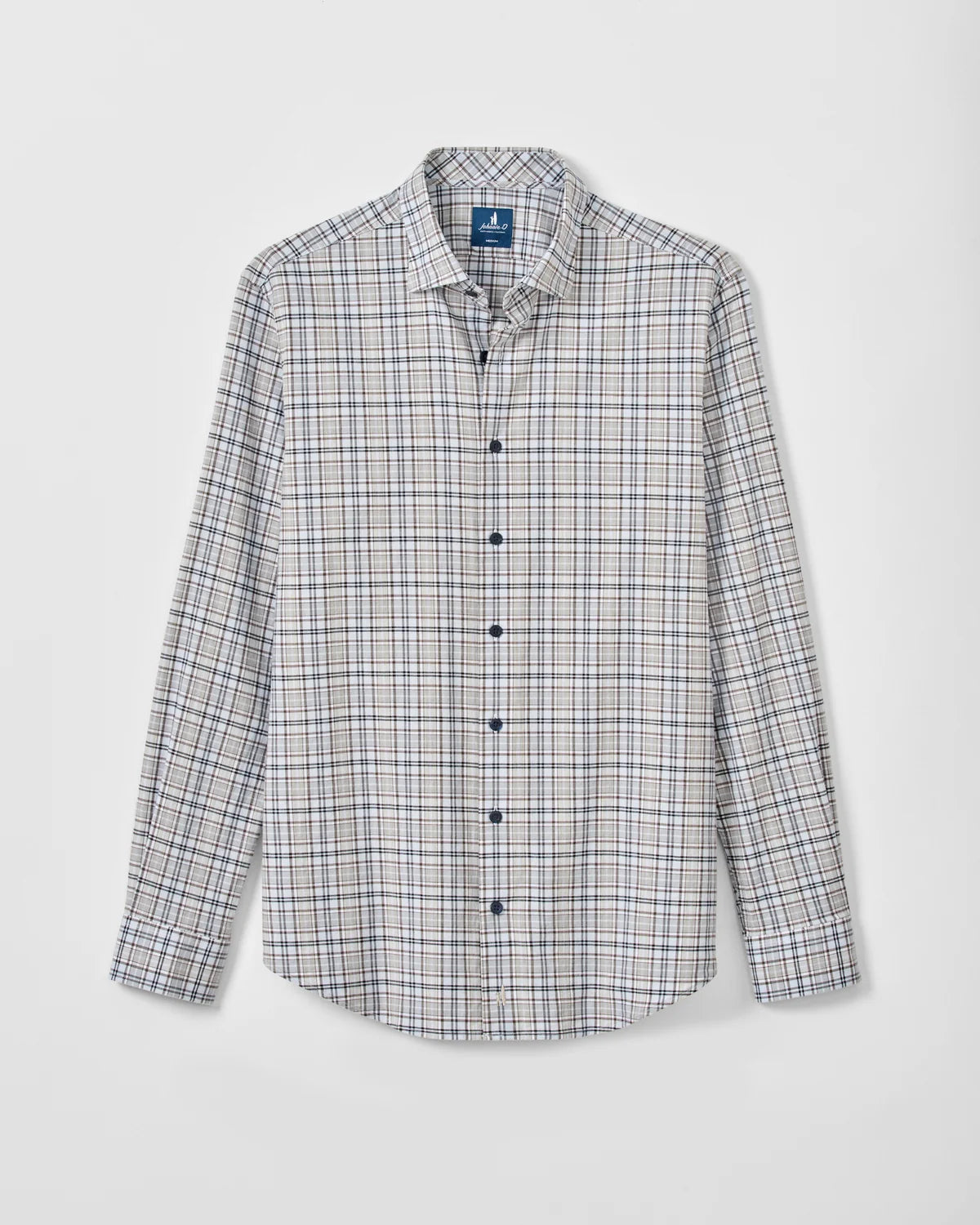 Johnnie O - Tahoe Plaid Performance Flannel Button Down Shirt - Kona