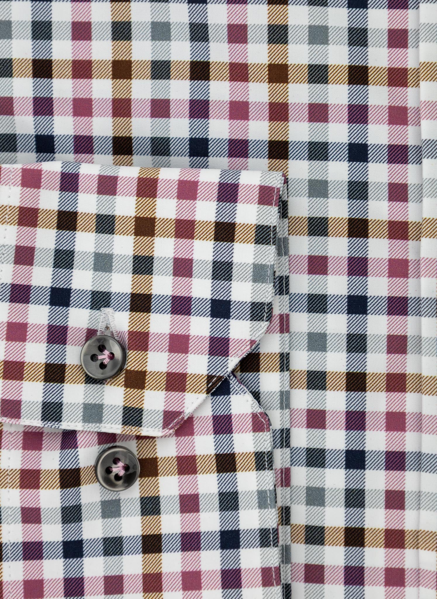 Hagen - Tec-Point Sport Shirt - Raspberry Forest Check