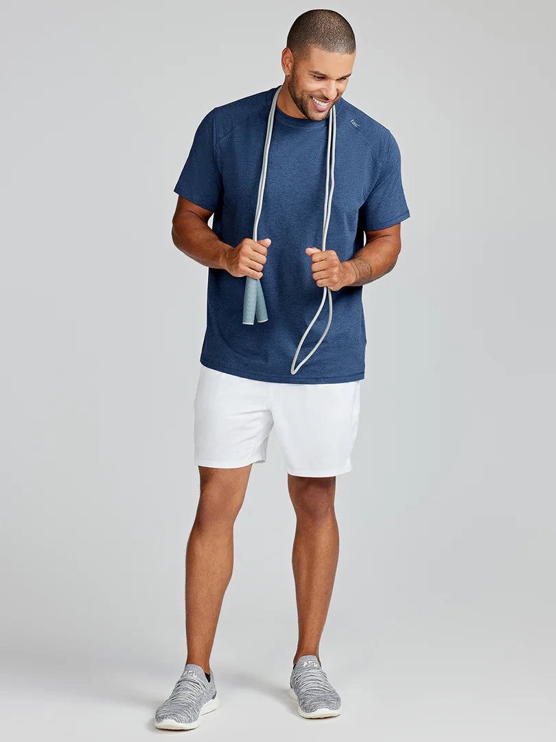 Tasc - Carrollton Fitness T-Shirt - Classic Navy Heather