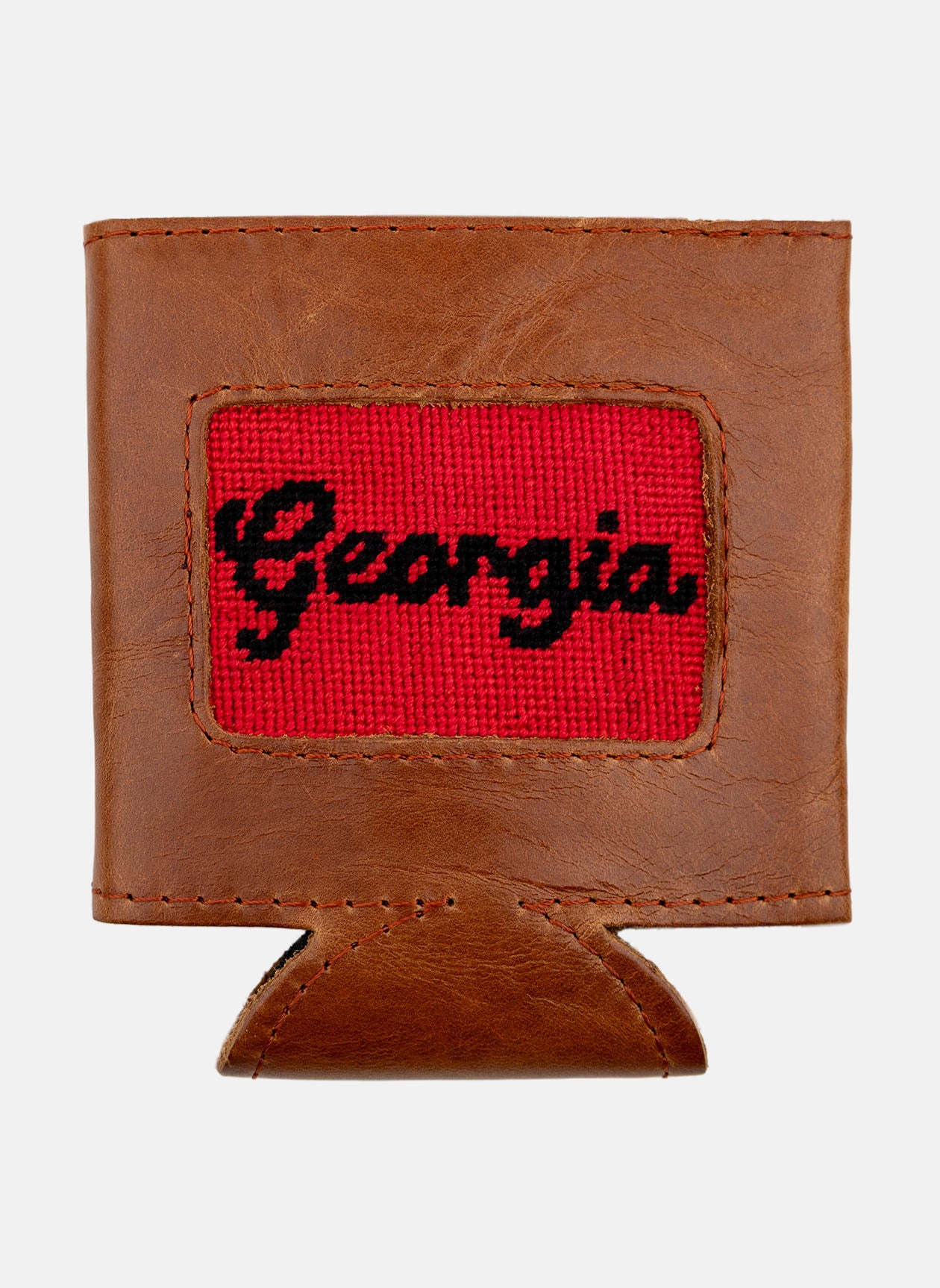 Smathers & Branson - Georgia Script™ Can Cooler - Red