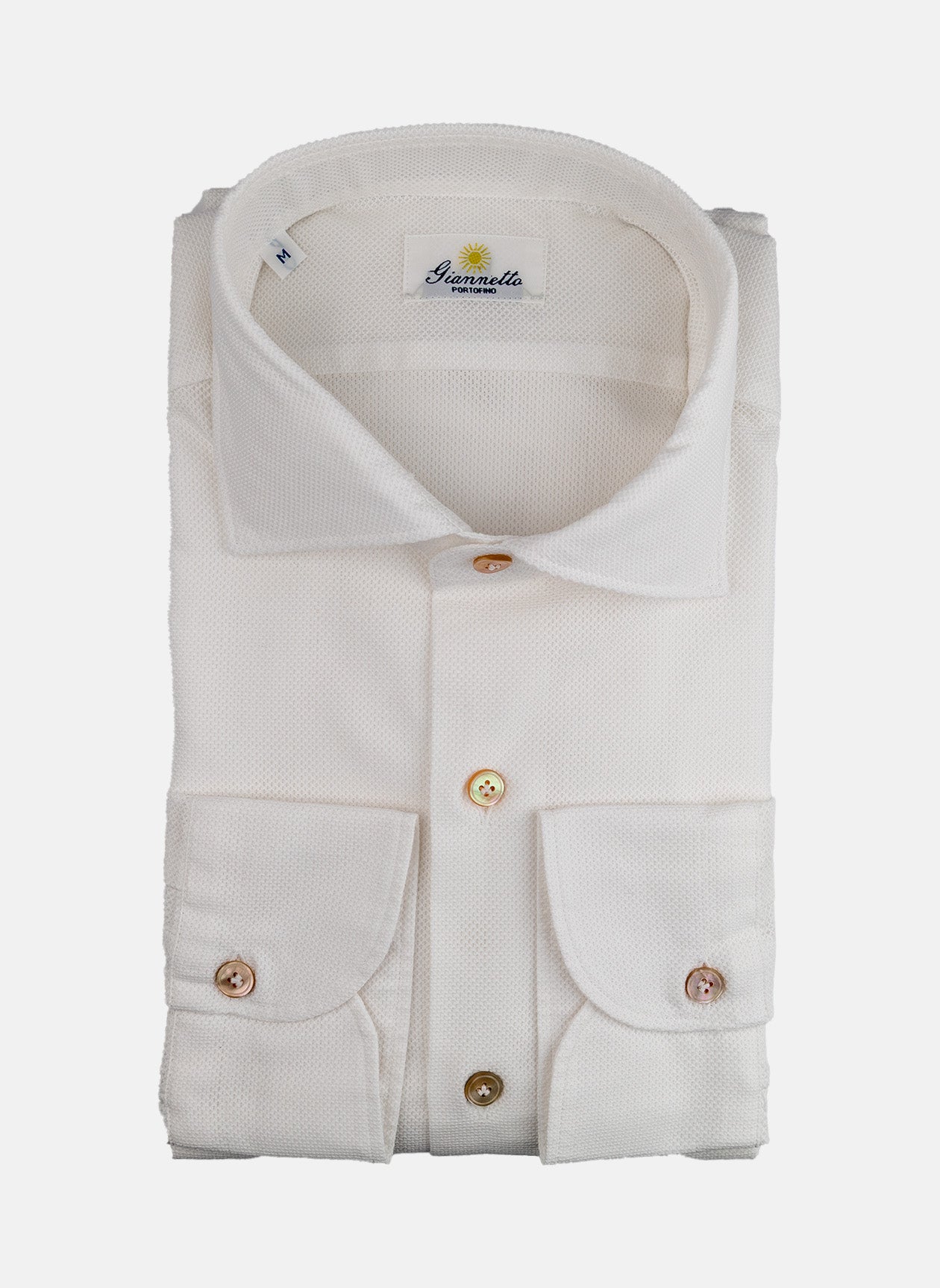 Giannetto - Cotton Shirt - White