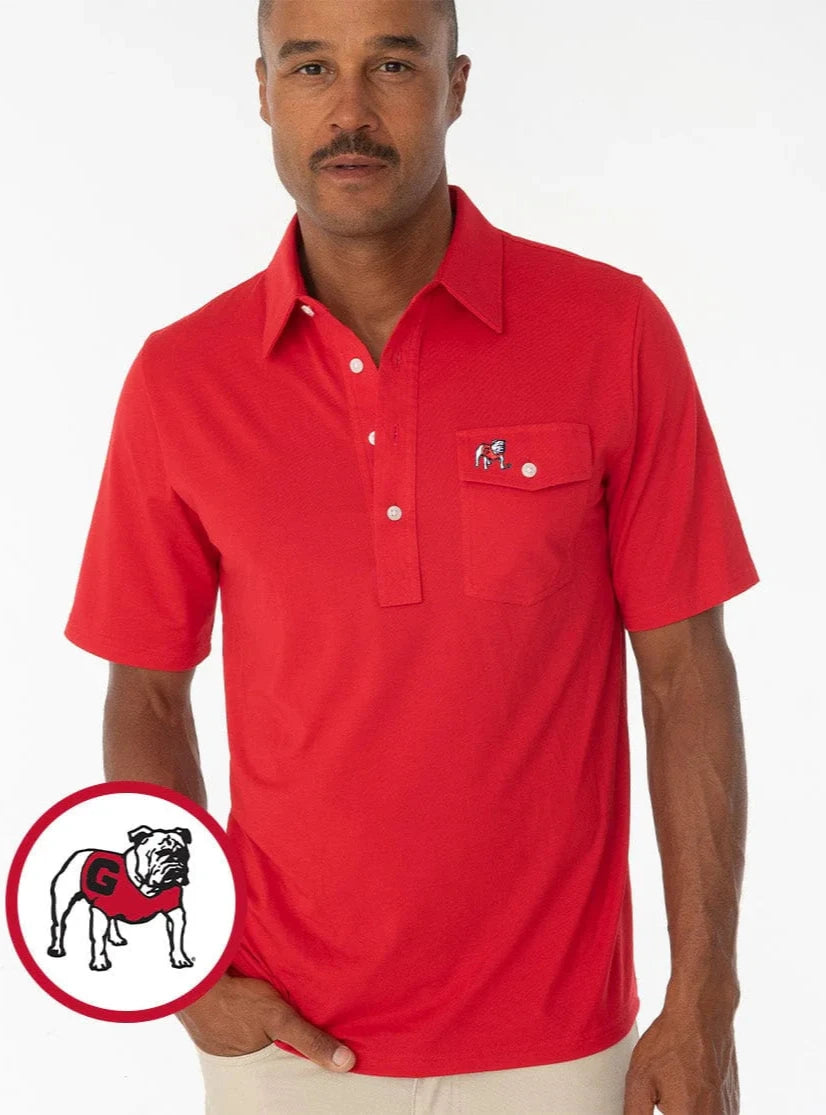 Criquet - Performance Jersey Players Shirt - Bulldog - Red