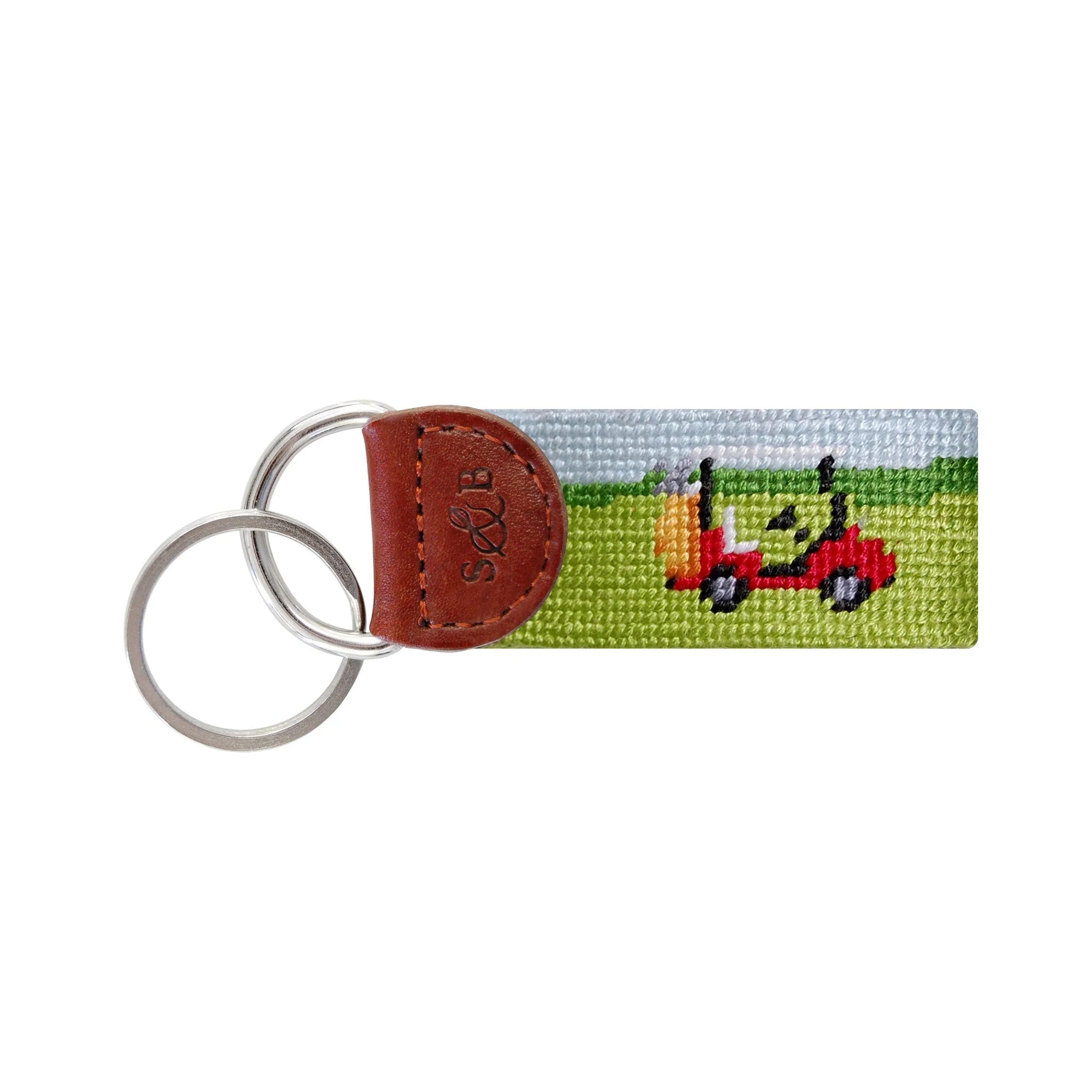 Smathers & Branson - Golf Cart Scene Key Fob - Scene