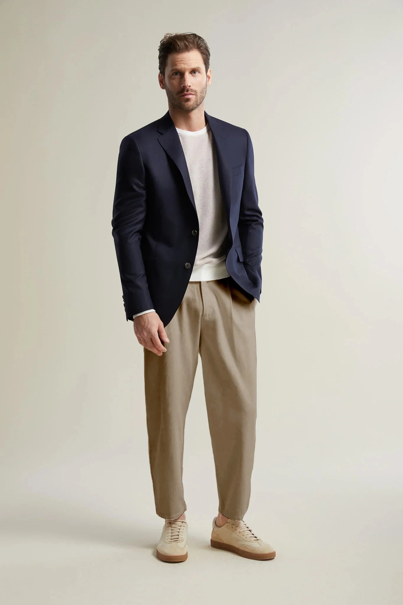 Samuelsohn - Navy Blazer - Garner Fit