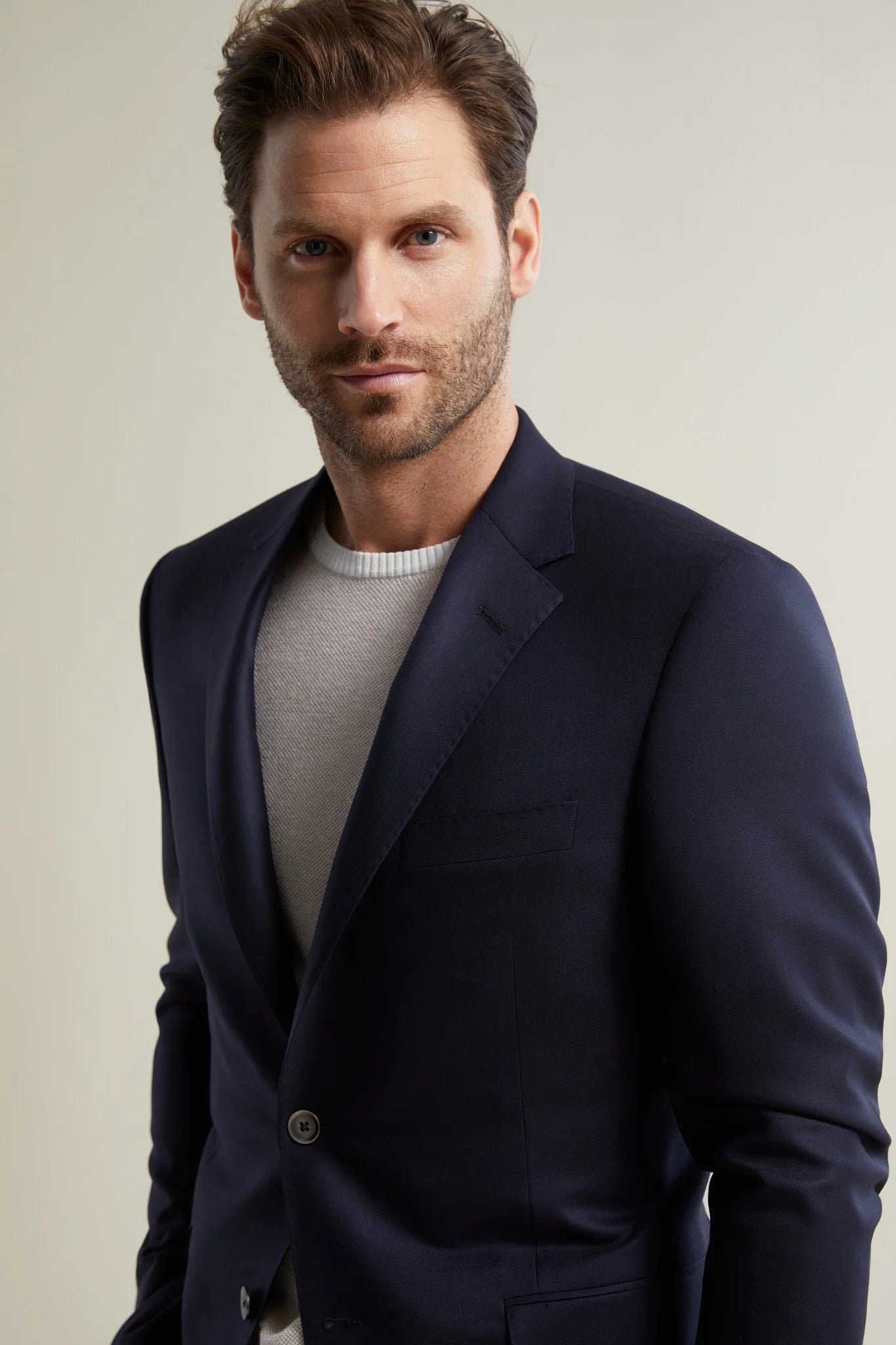 Samuelsohn - Navy Blazer - Garner Fit