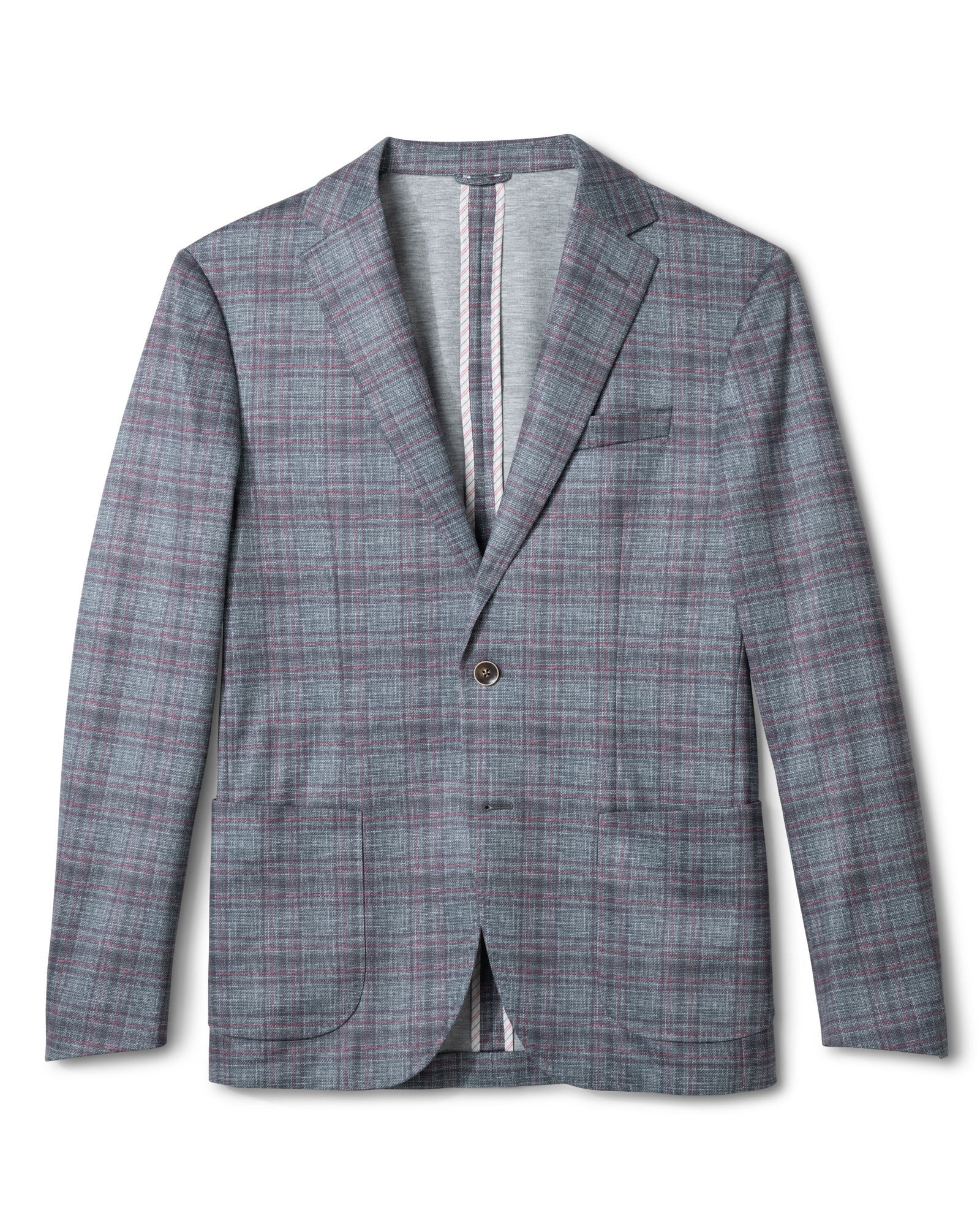 Johnnie-O - Gulf Coast Pane - Charcoal