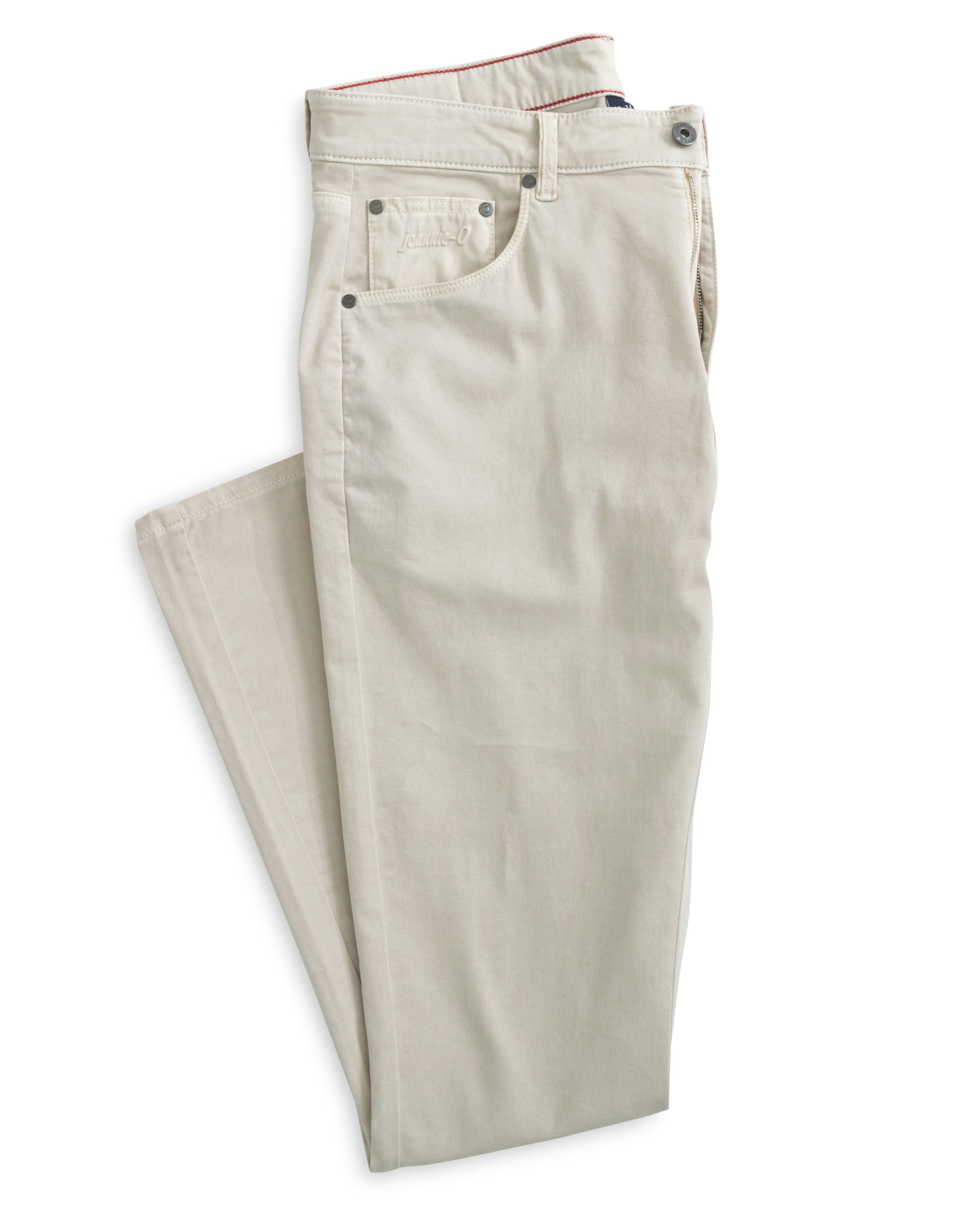 Johnnie-O - Carmel 5-Pocket Pant - Stone
