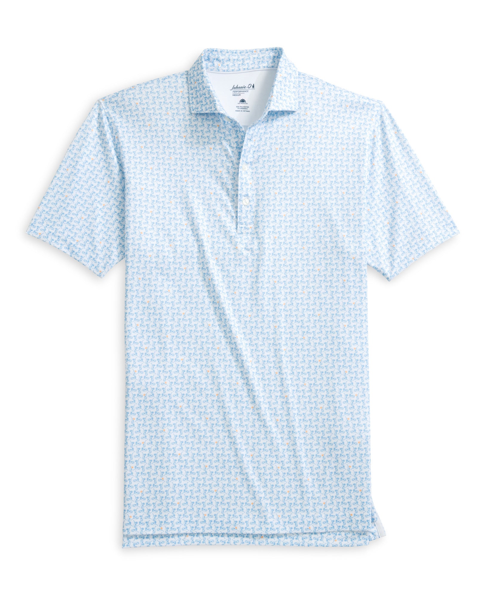 Johnnie-O - Minty Performance Jersey Polo - Maliblu