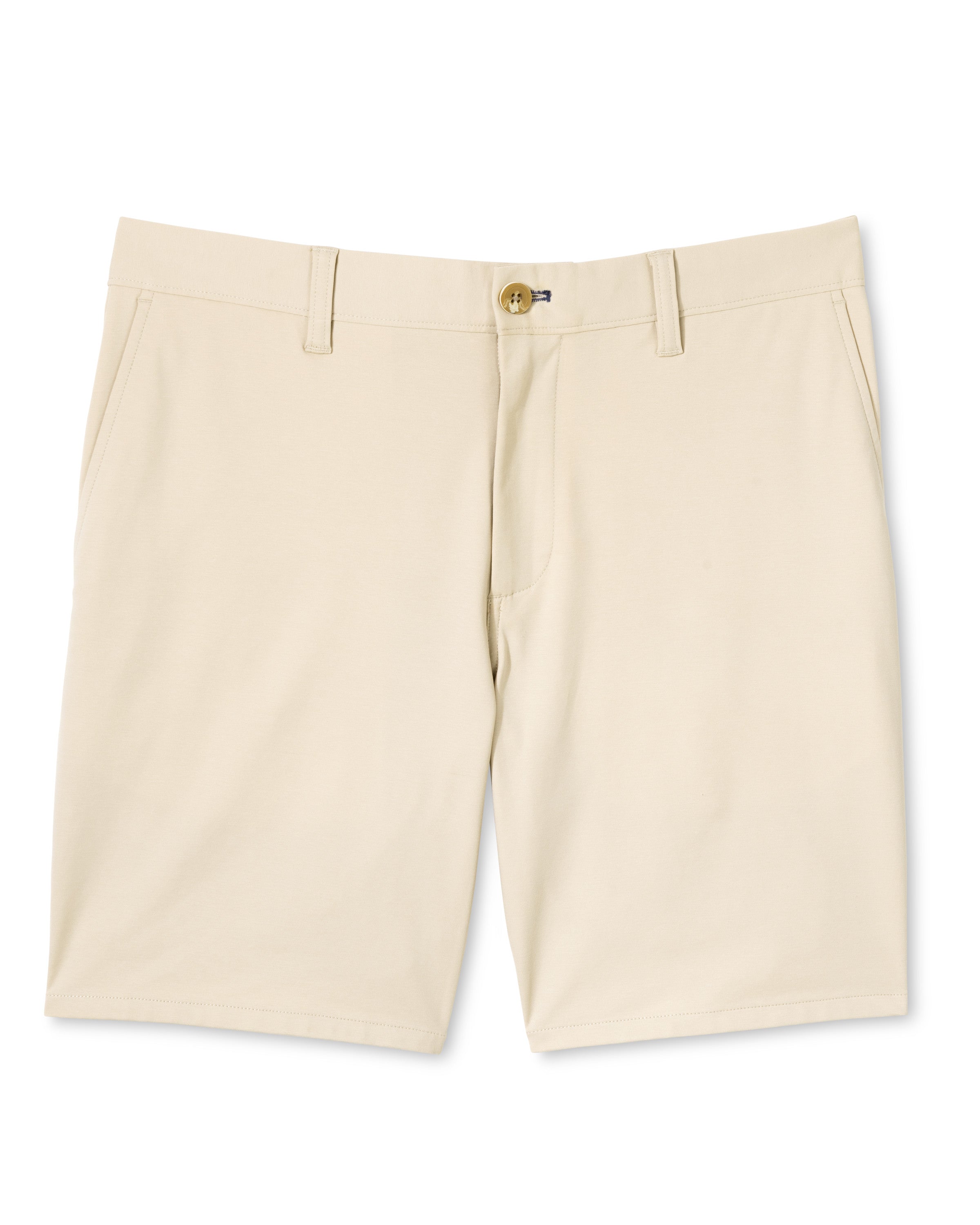 Johnnie O - Jupiters Stretch Cotton Performance Shorts 8" - Khaki