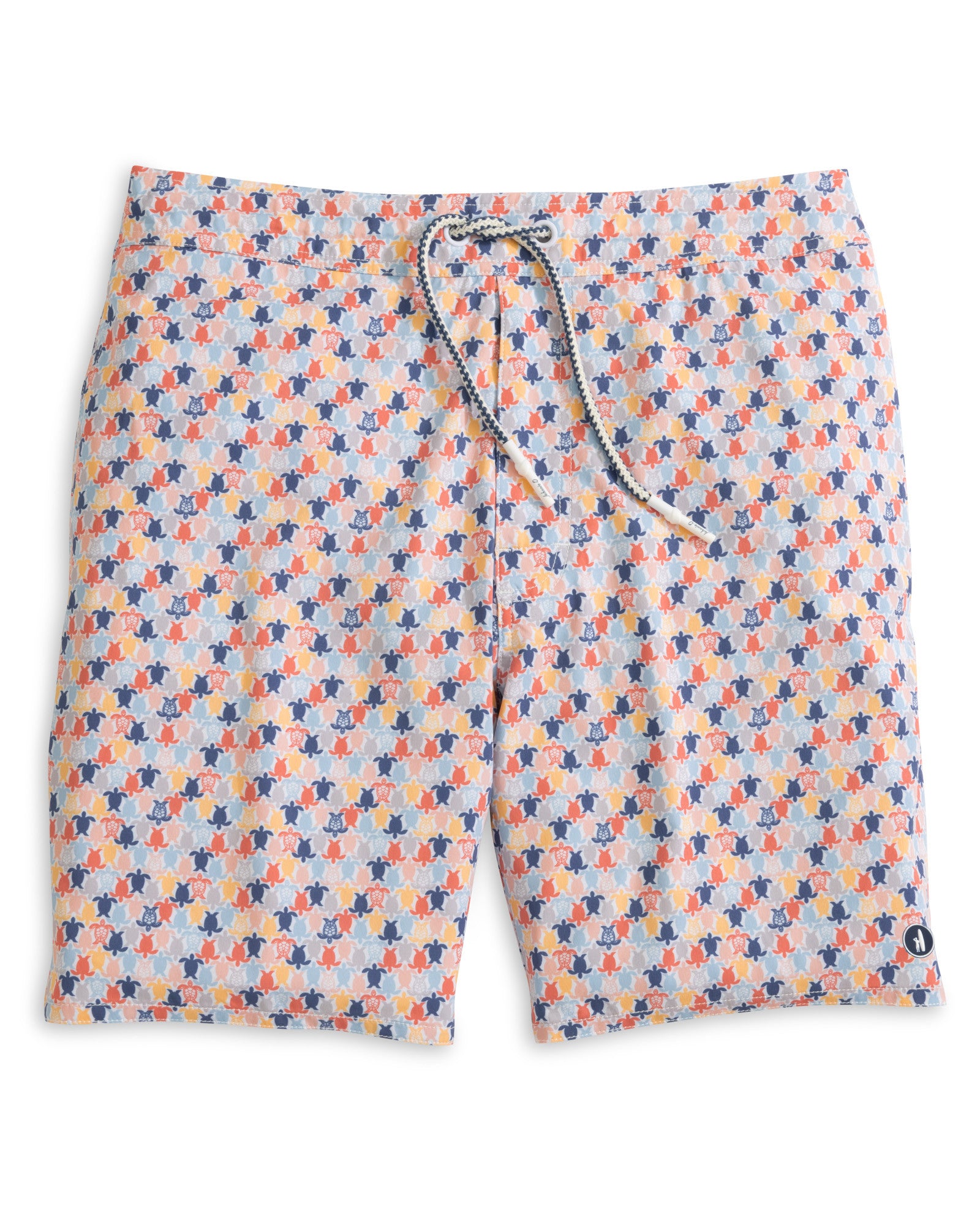 Johnnie O - Shelly Half Elastic 7" Surf Shorts - White