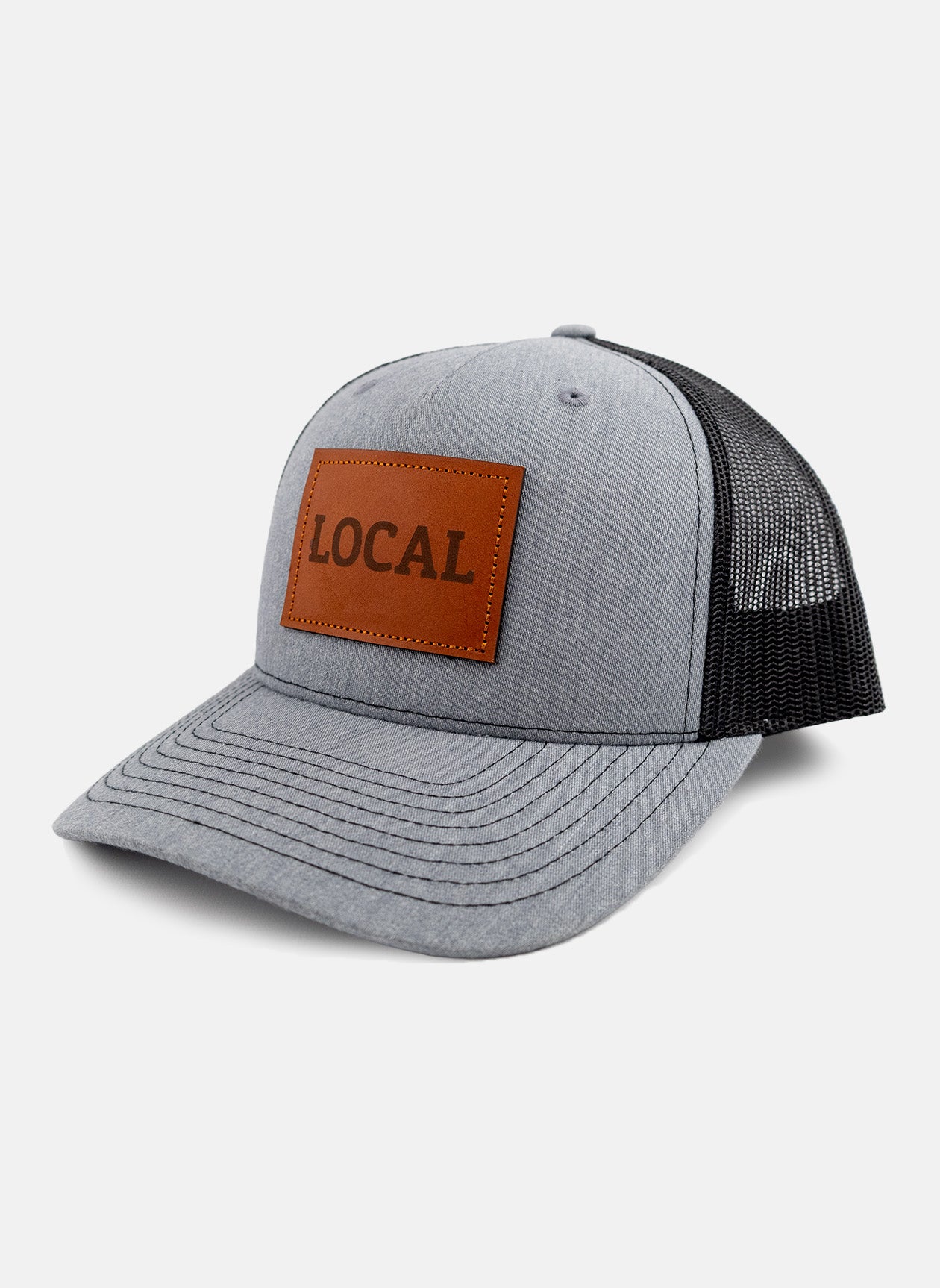 Local Richardson Hat - Heathered Grey/Black