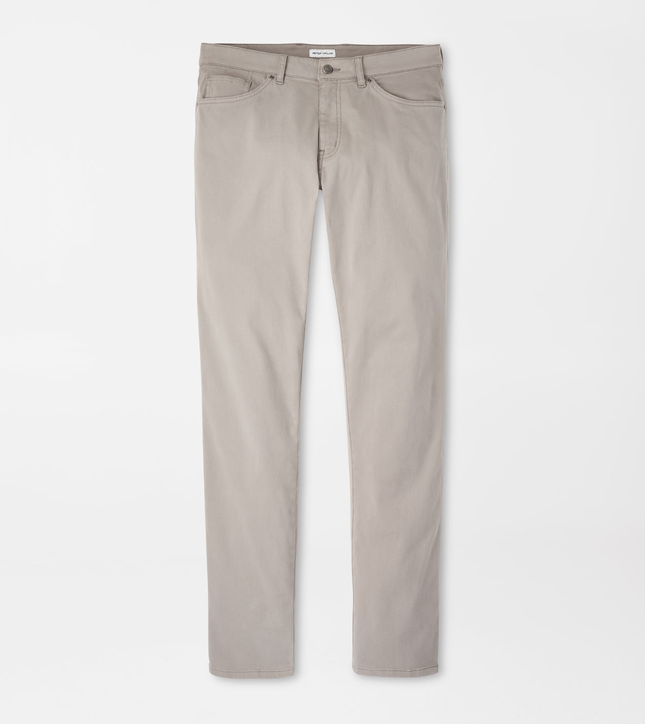 Peter Millar - Signature Sateen Five-Pocket Pant - Gale Grey