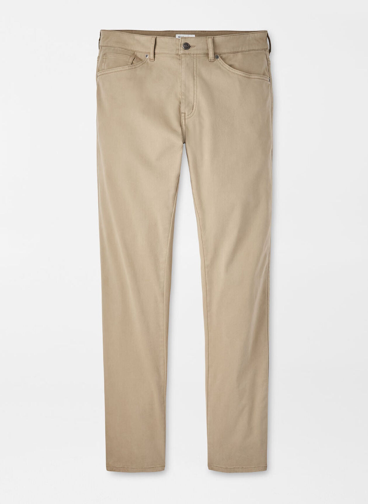 Peter Millar - Signature Sateen Five-Pocket Pant - Grain