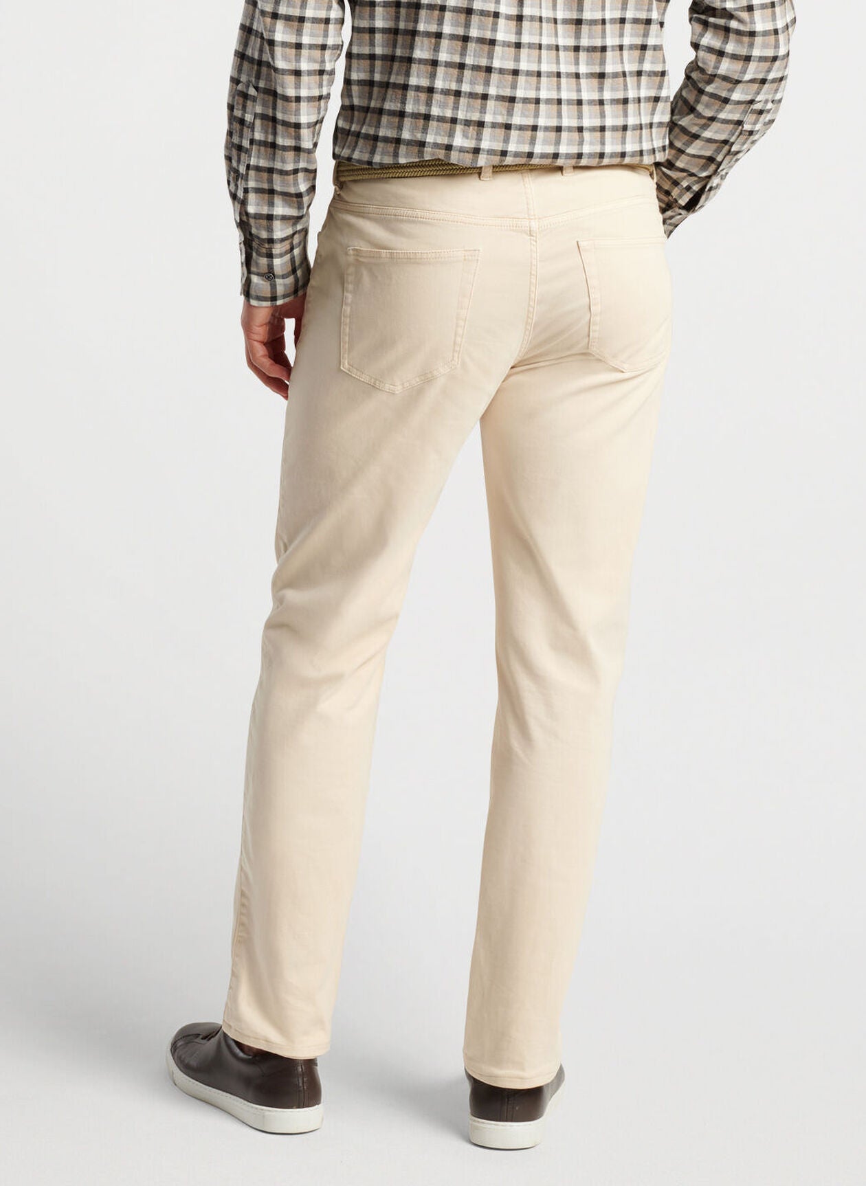 Peter Millar - Signature Sateen Five-Pocket Pant - Sand