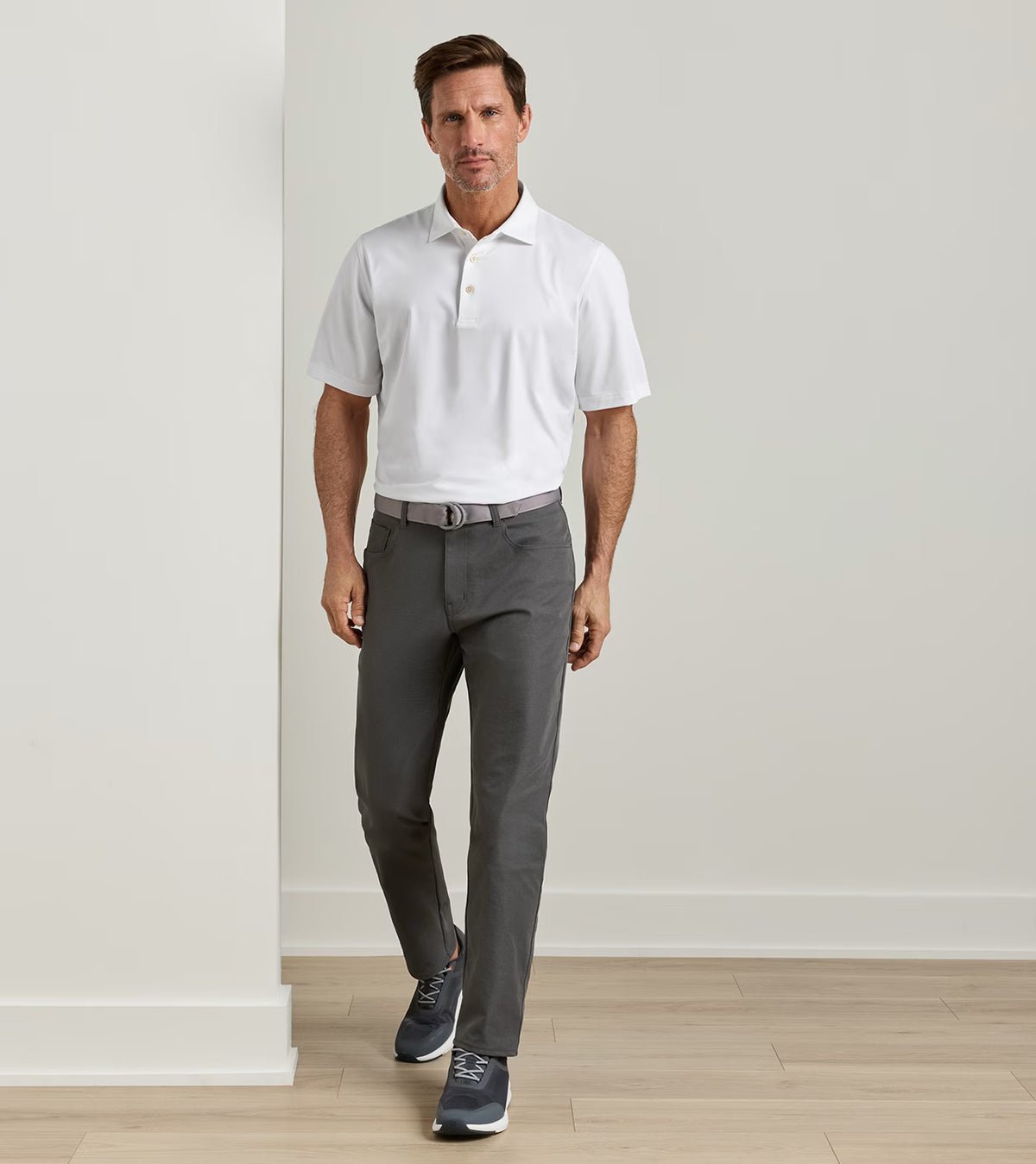 Peter Millar - eb66 Performance Five-Pocket Pant - Iron