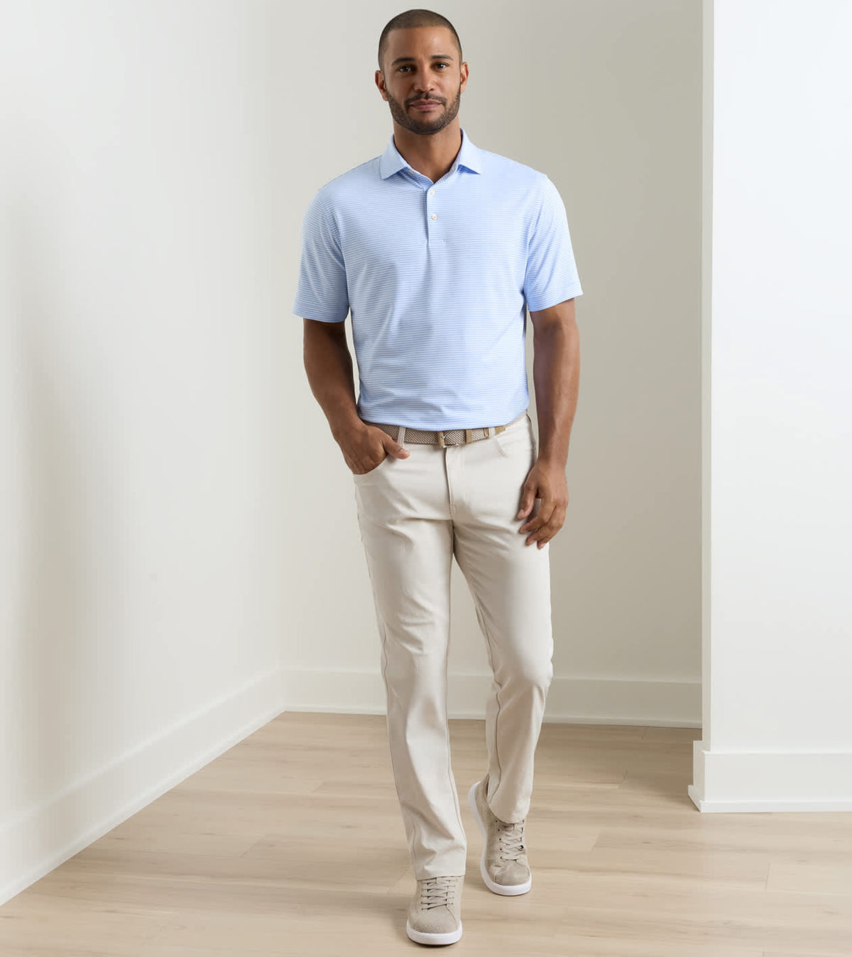 Peter Millar - eb66 Performance Five-Pocket Pant - Stone