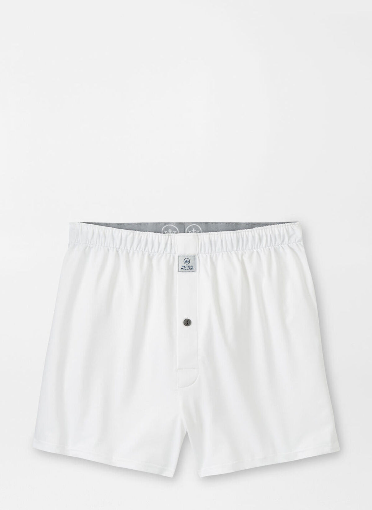 Peter Millar Men's On The Hunt Performance Boxers - White main image 1