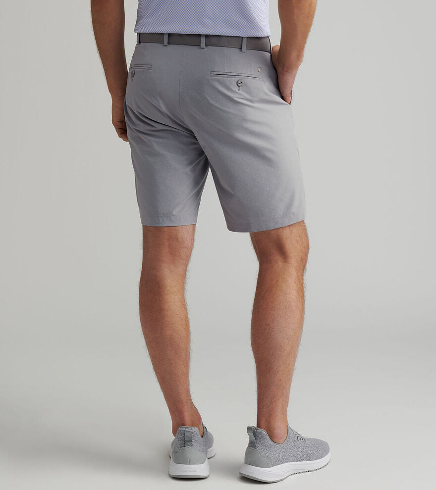 Peter Millar - Surge Linen-Blend Performance Short - Gale Grey