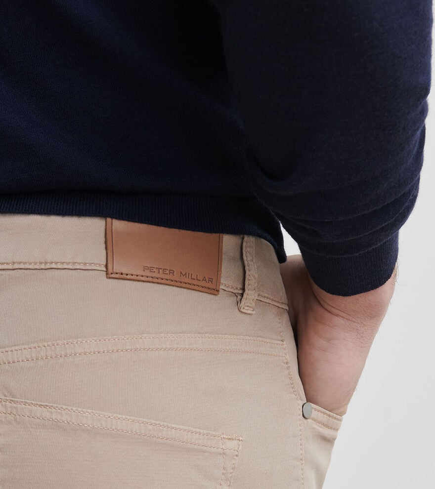 Peter Millar - Wayfare Five-Pocket Pant - Classic Khaki