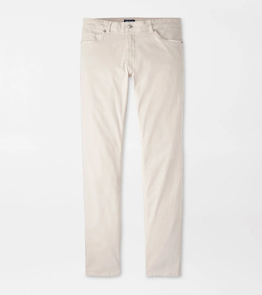 Peter Millar- Wayfare Five-Pocket Pant- Classic Stone