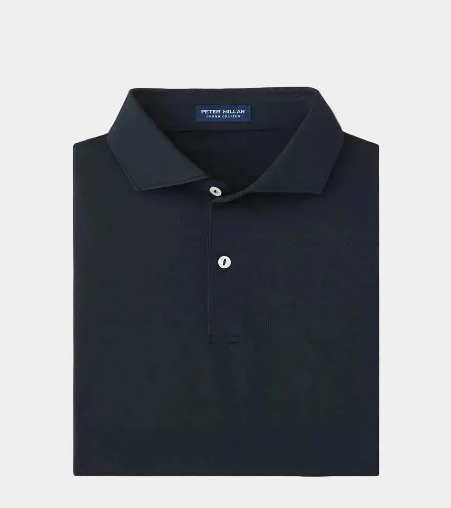 Peter Millar - Soul Performance Mesh Polo - Black