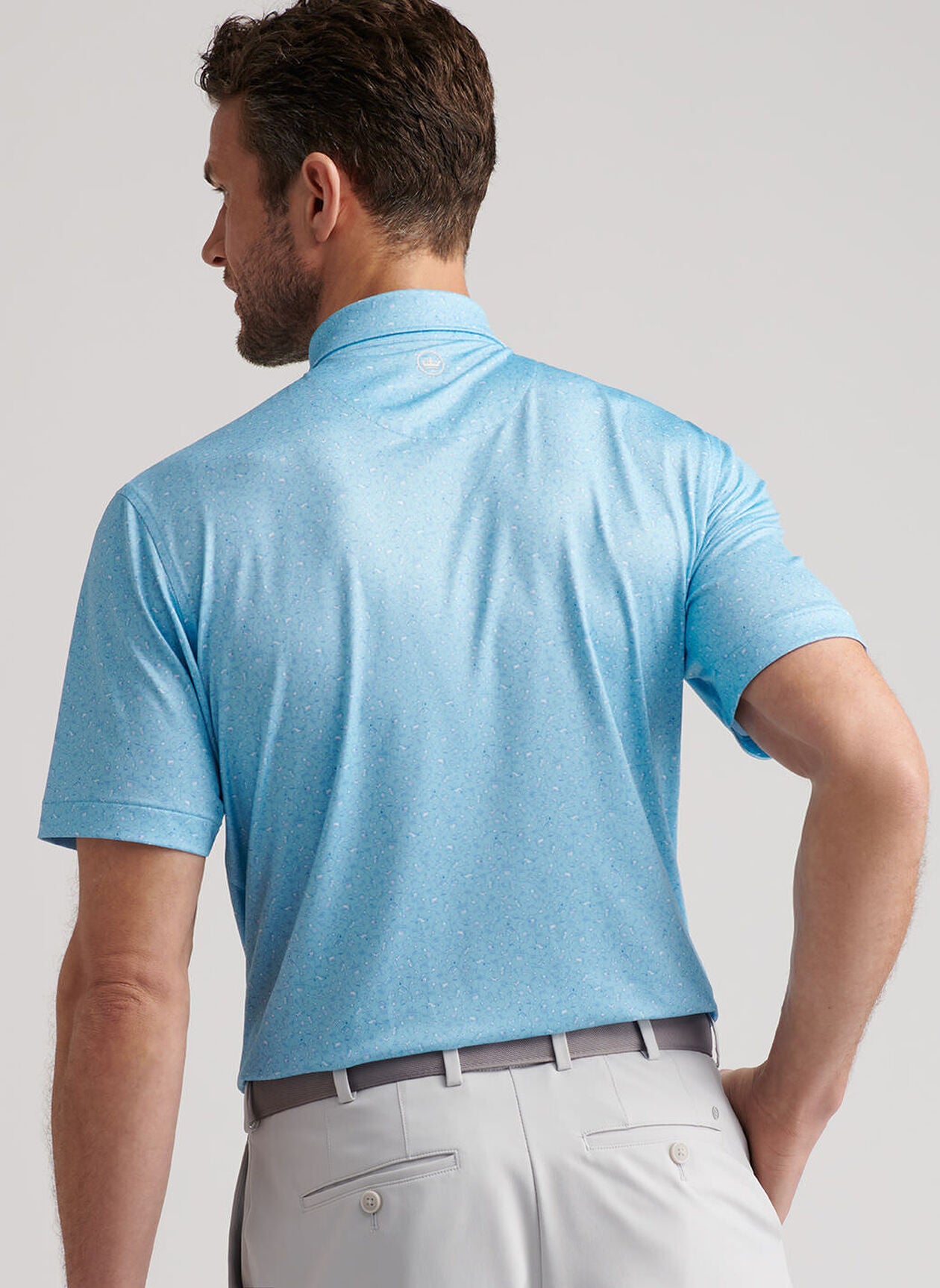 Peter Millar - Chambers Performance Jersey Polo - Seaport Blue
