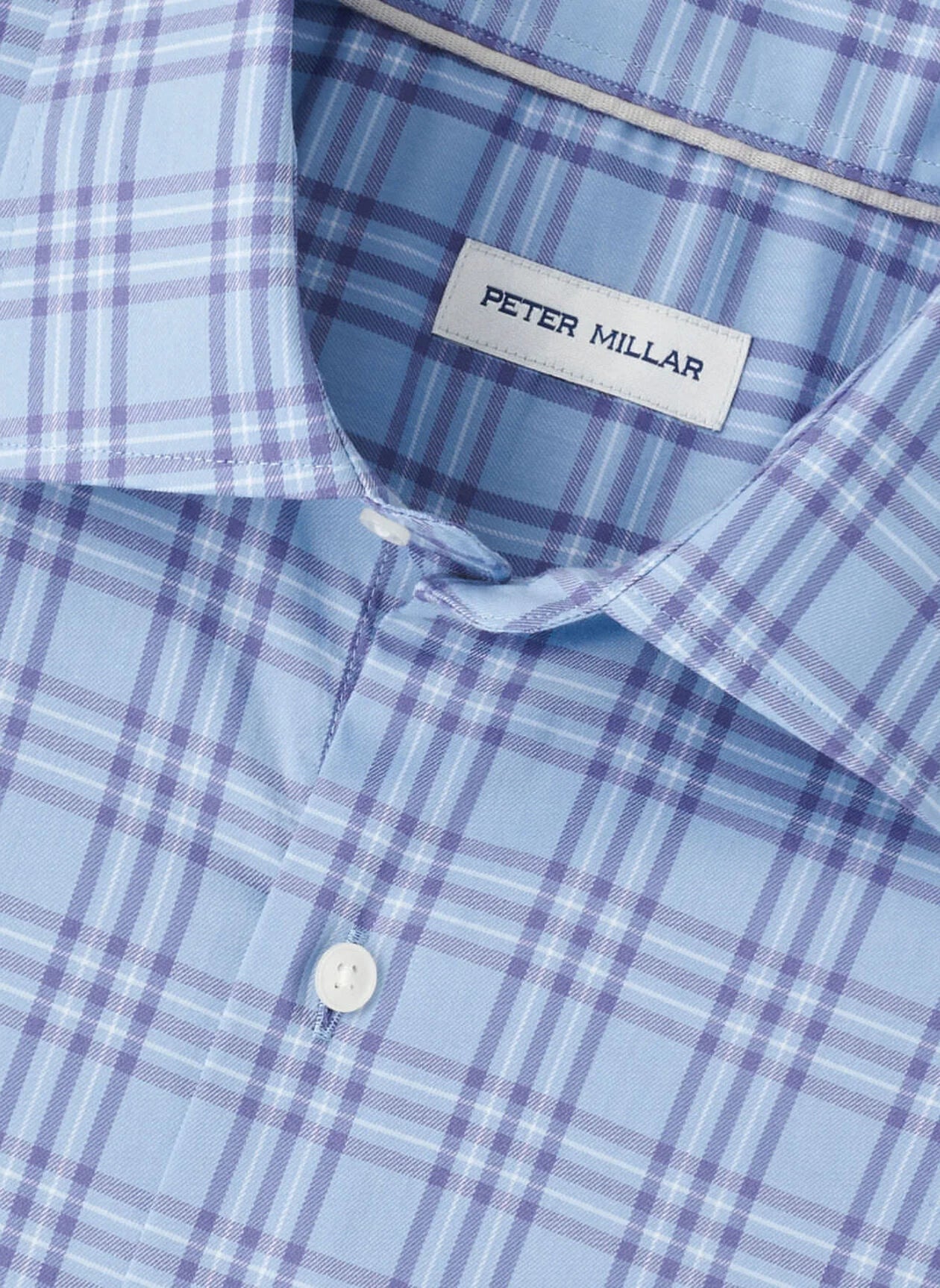 Peter Millar - Brevard Crown Lite Cotton Stretch Sport Shirt - Ruddy Blue