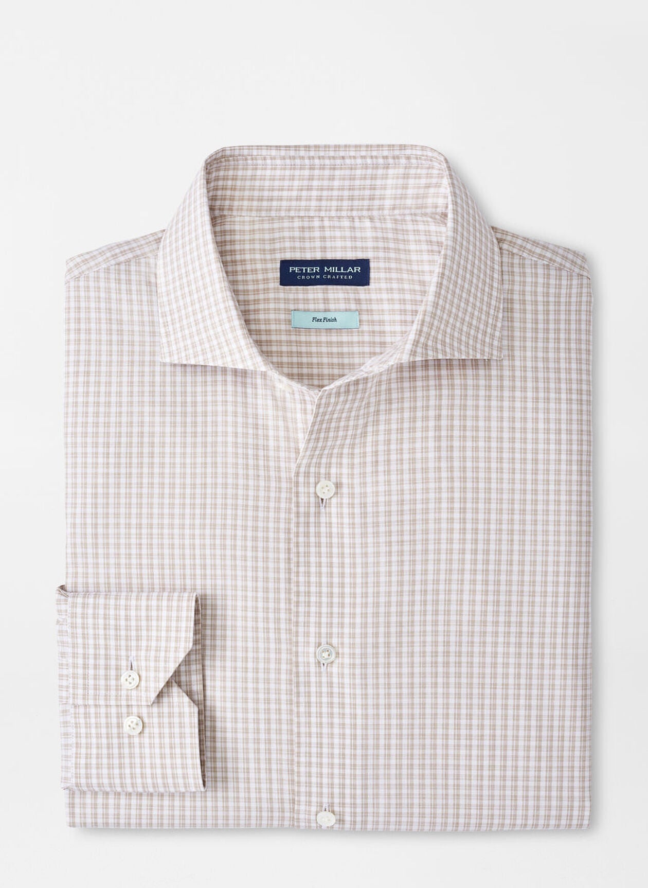 Peter Millar - Torino Cotton Sport Shirt - Camel