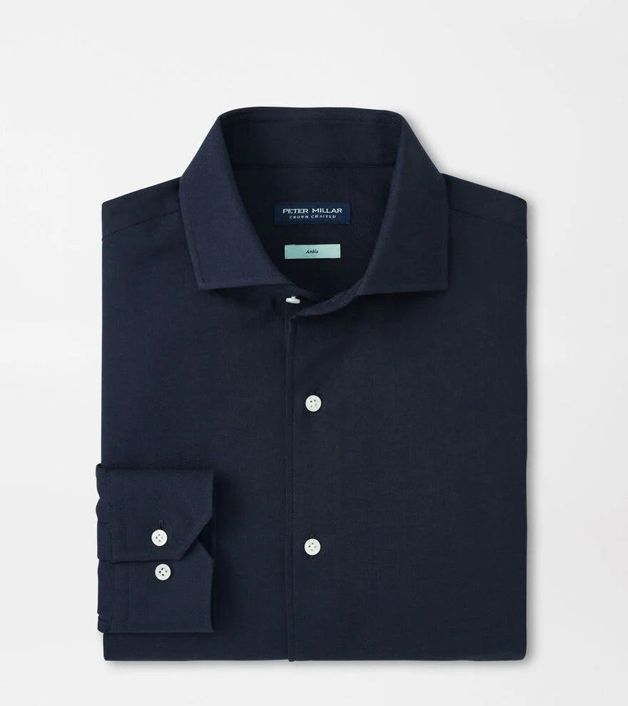 Peter Millar - Amble Solid Shirt - Navy