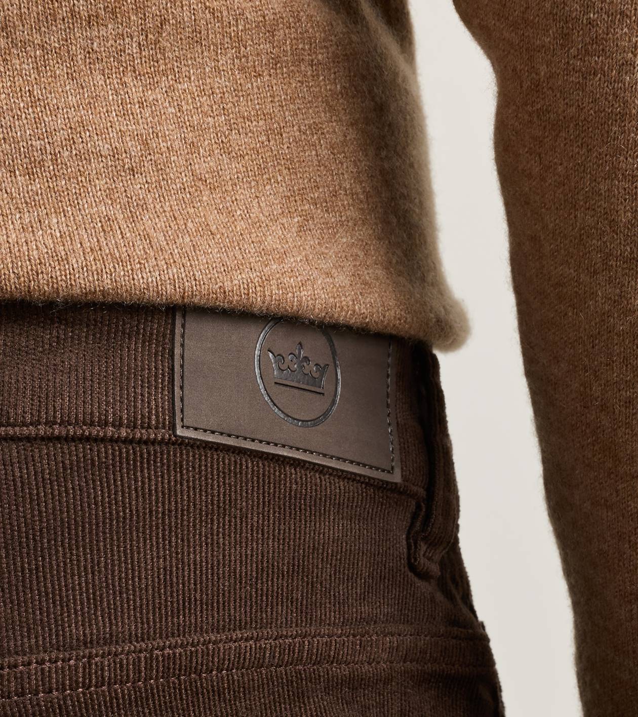 Peter Millar - Classic Comfort Corduroy Five Pocket Pant - French Press