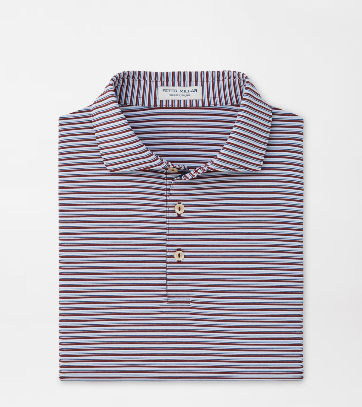 Peter Millar - Brooks Performance Jersey Polo - Bordeaux