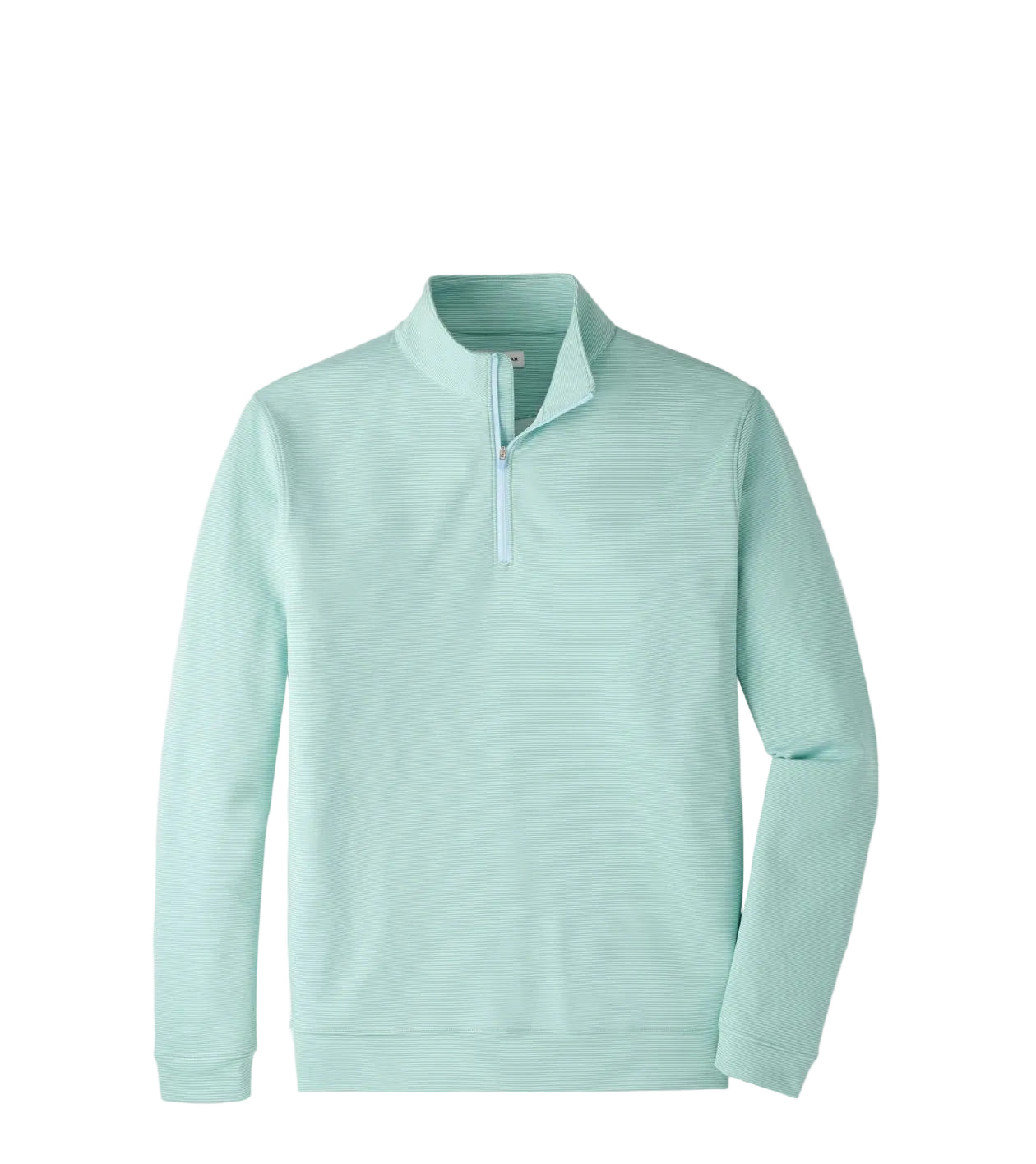 Peter Millar - Perth Basketweave Performance Quarter Zip - Fresh Mint