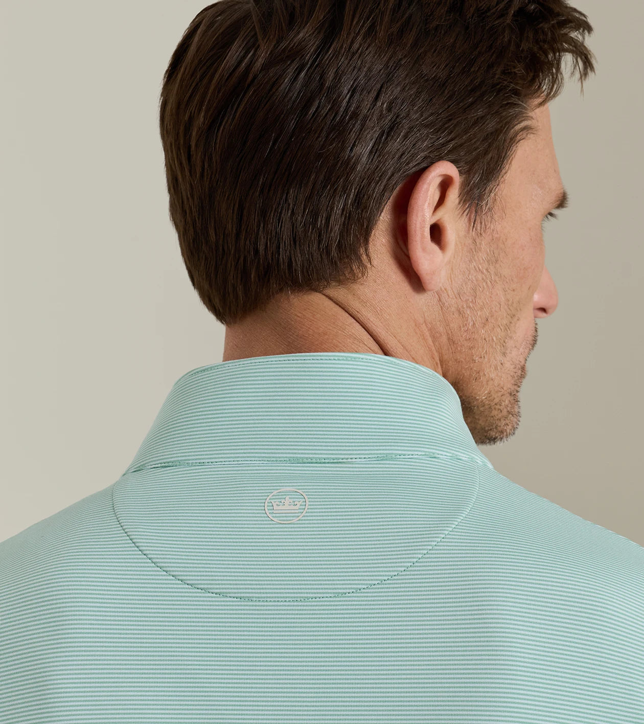 Peter Millar - Perth Basketweave Performance Quarter Zip - Fresh Mint