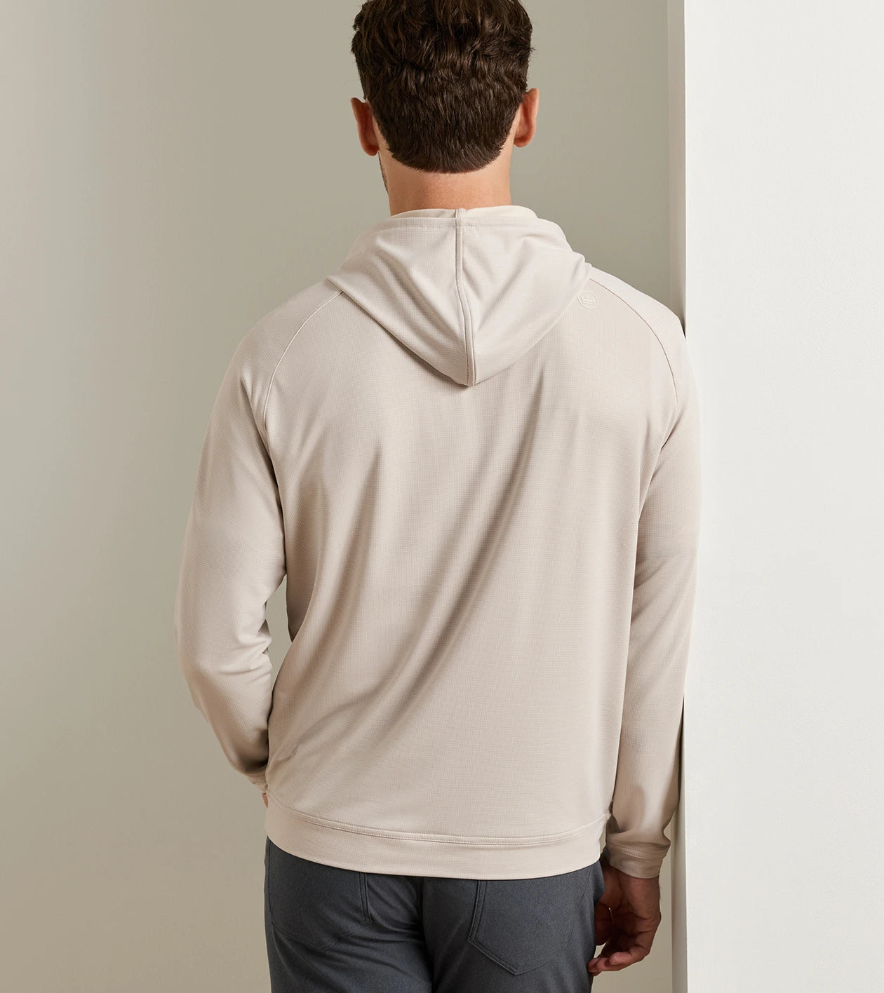 Peter Millar - Pine Houndstooth Performance - British Grey