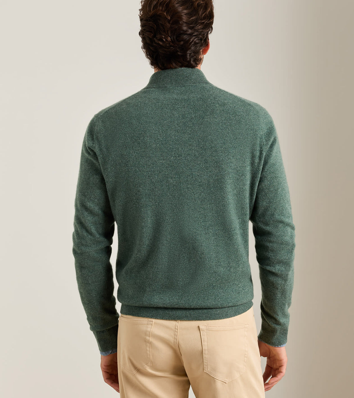 Peter Millar - 25th Anniversary Cashmere Quarter-Zip Sweater - Ivy