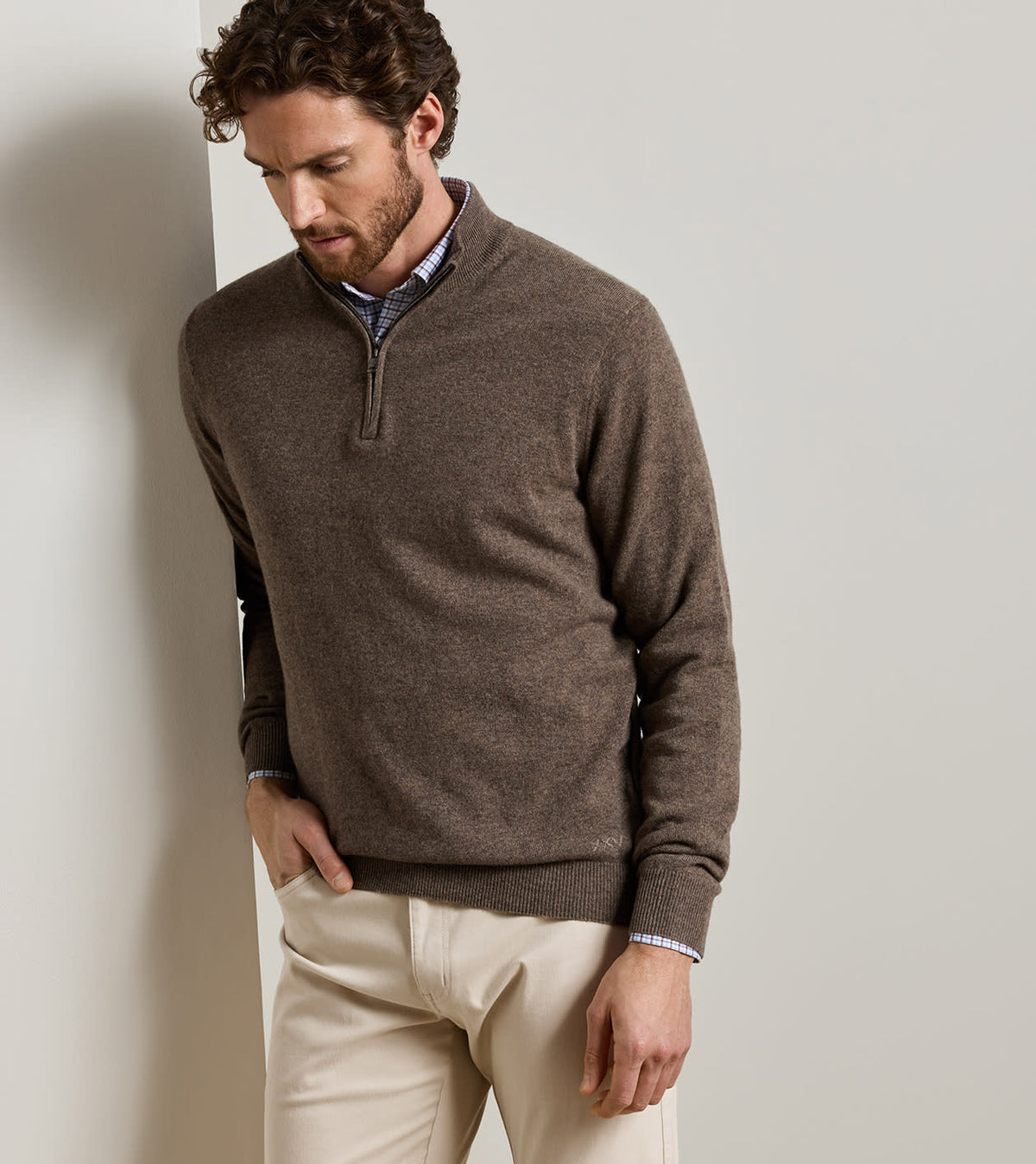 Peter Millar - 25th Anniversary Cashmere Quarter-Zip Sweater - Sawgrass
