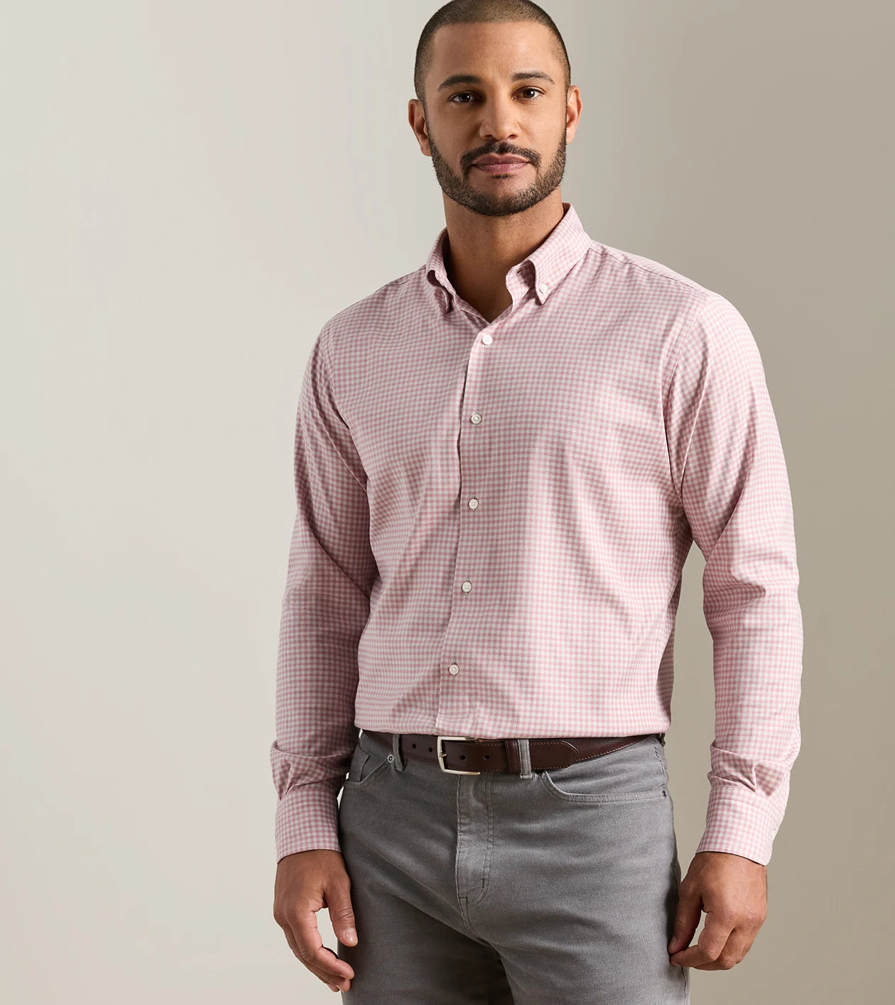 Peter Millar - Liam Crown Soft Twill Sport Shirt - Dusty Rose