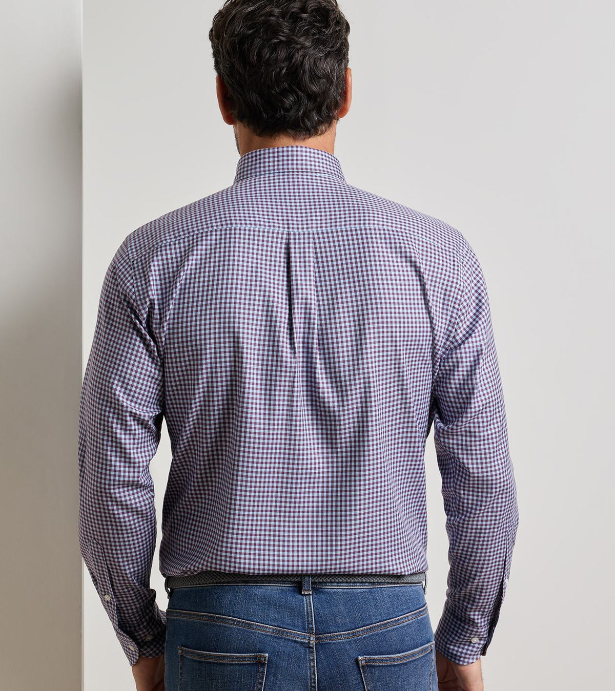 Peter Millar - Liam Crown Soft Twill Sport Shirt - Grapeseed