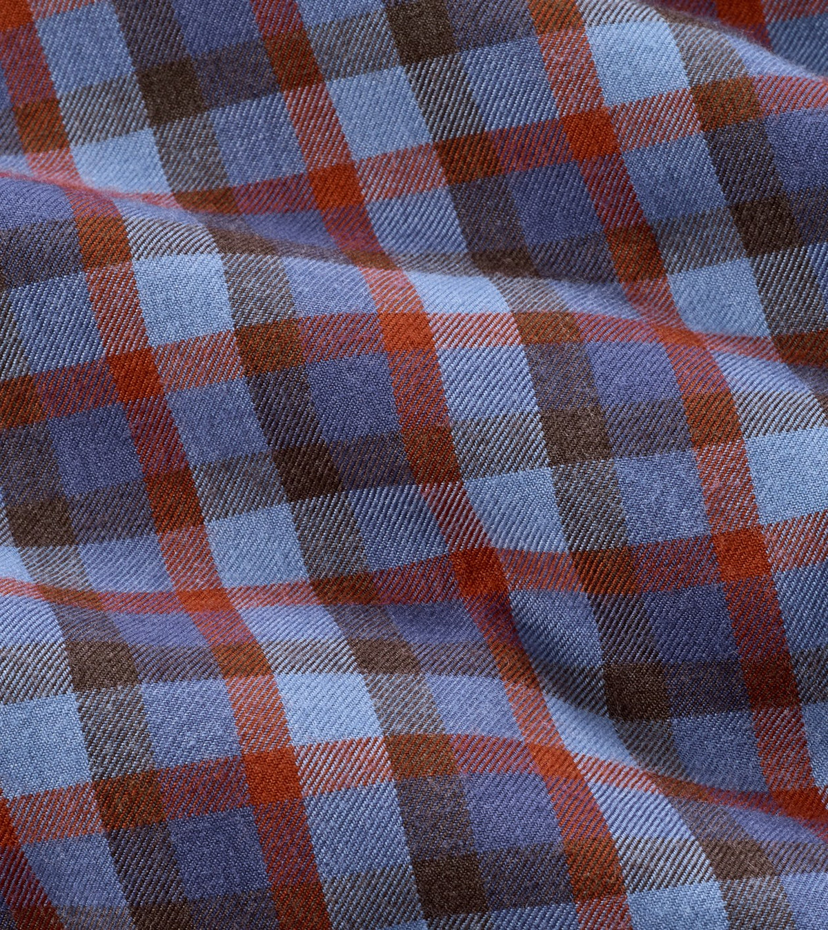 Peter Millar - Theodore Performance Flannel Sport Shirt - Crown Blue