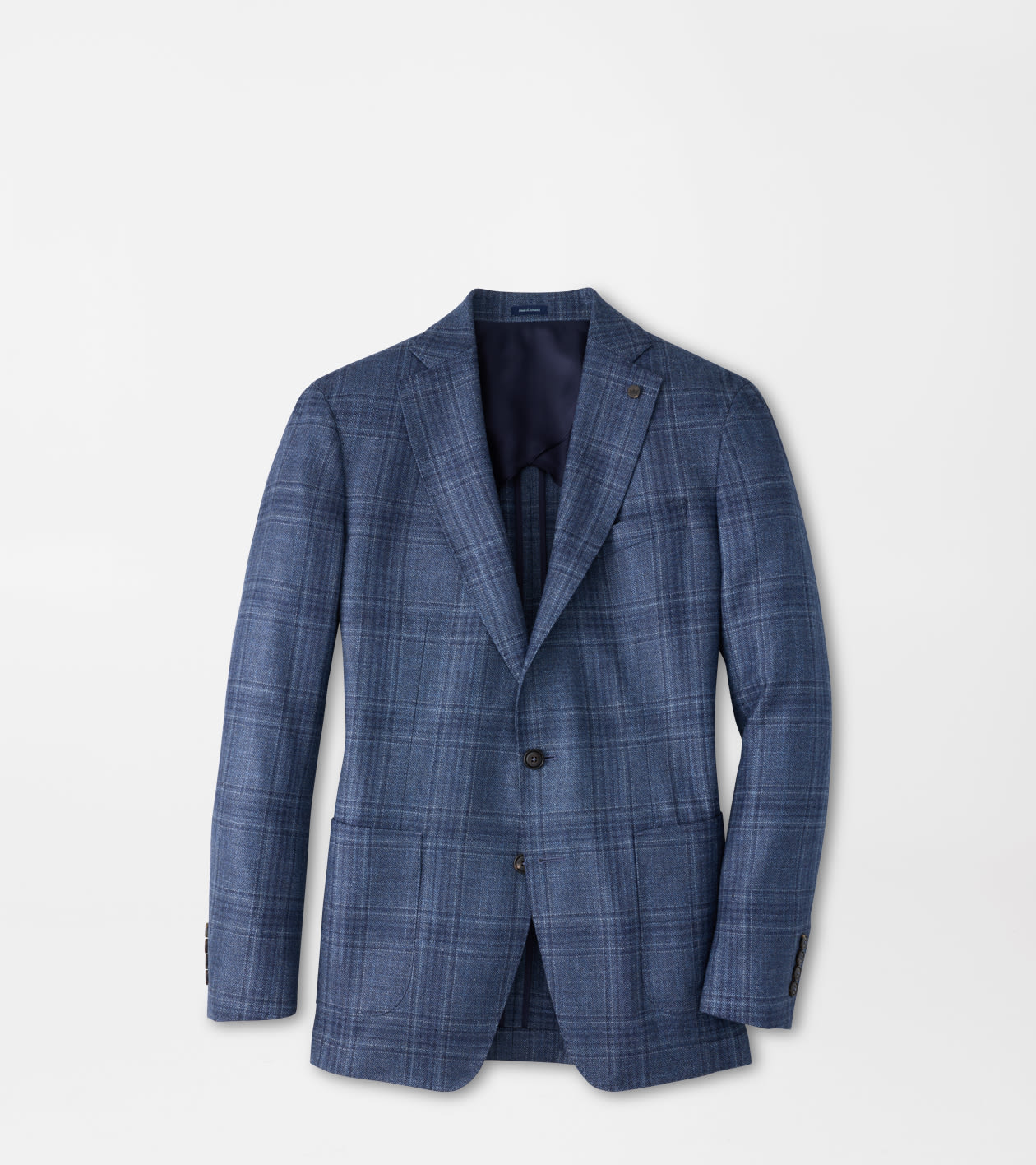 Peter Millar - Davies Plaid Soft Jacket - Cadet