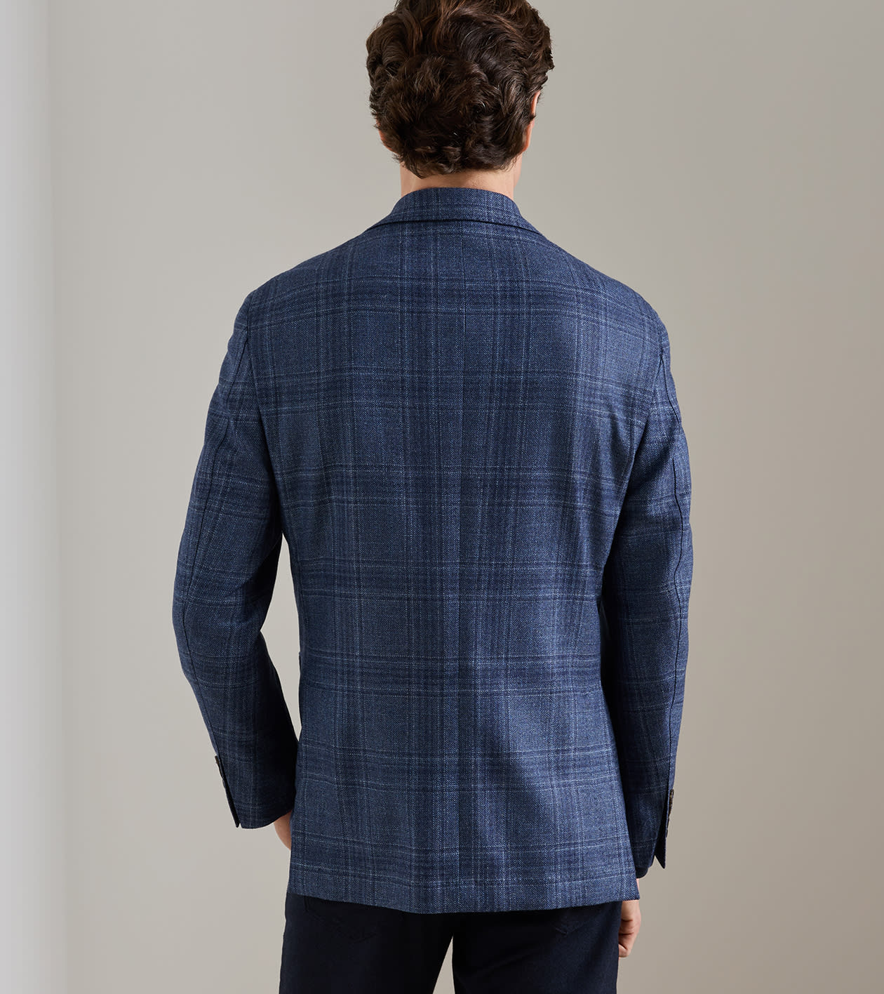 Peter Millar - Davies Plaid Soft Jacket - Cadet