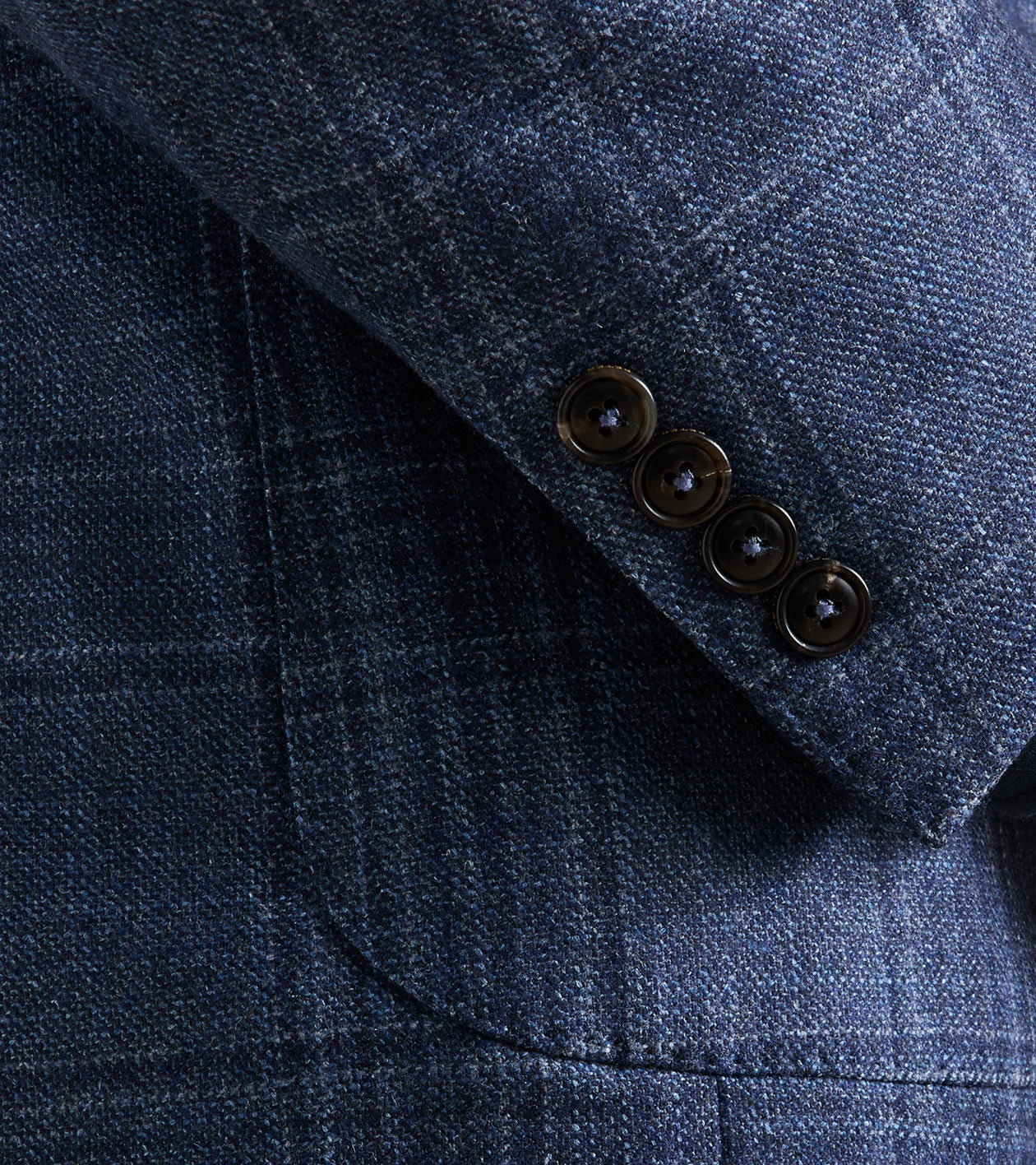 Peter Millar - Davies Plaid Soft Jacket - Cadet