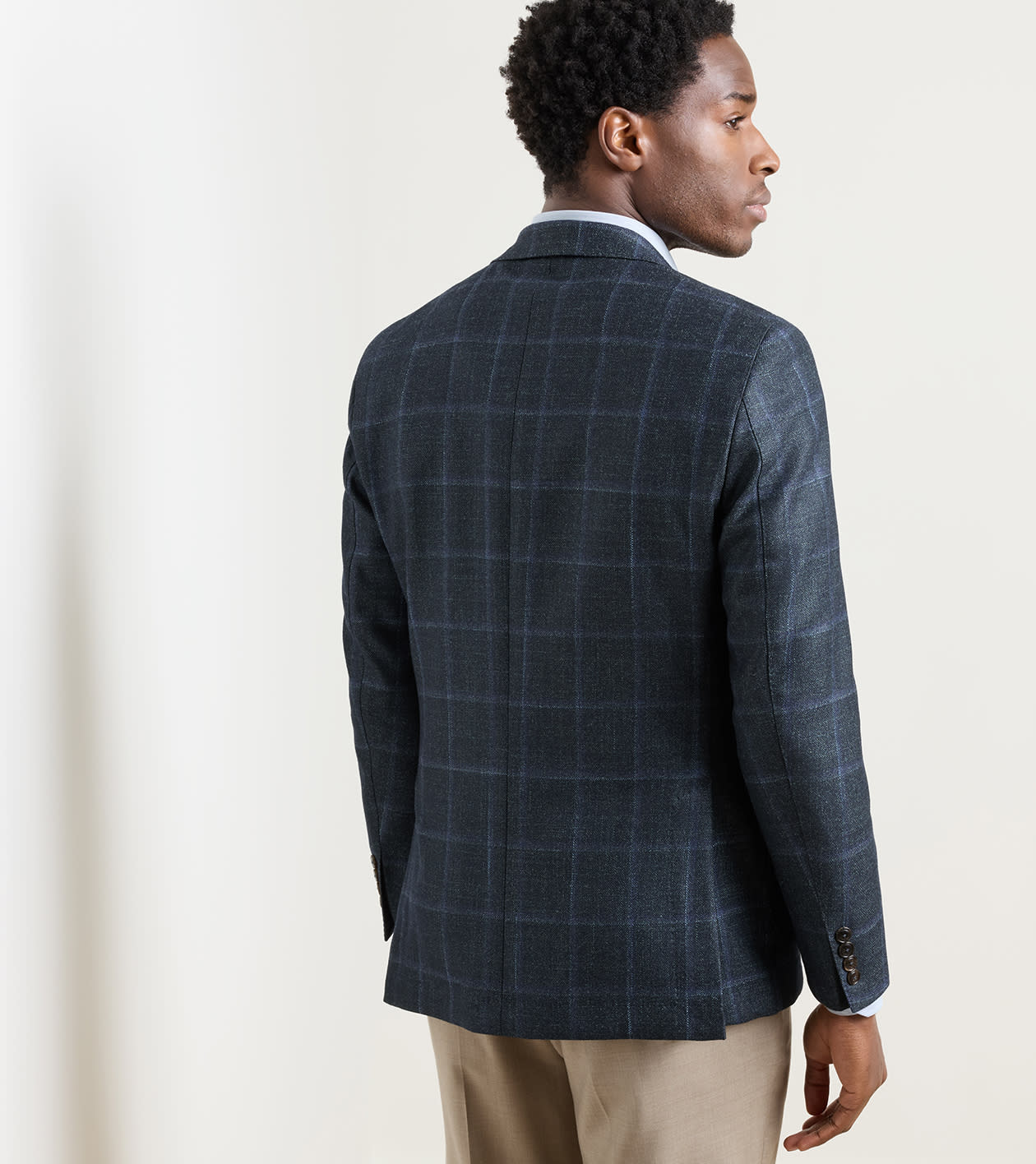 Peter Millar - Hughes Windowpane Soft Jacket - Pine Brook
