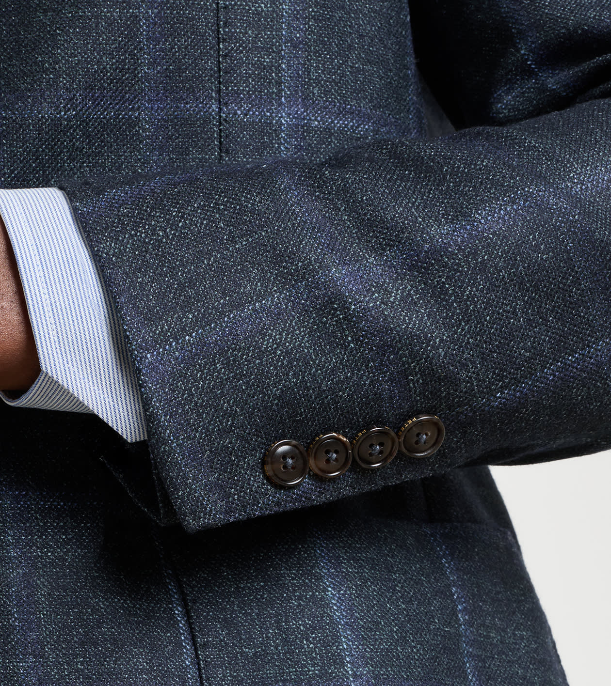 Peter Millar - Hughes Windowpane Soft Jacket - Pine Brook
