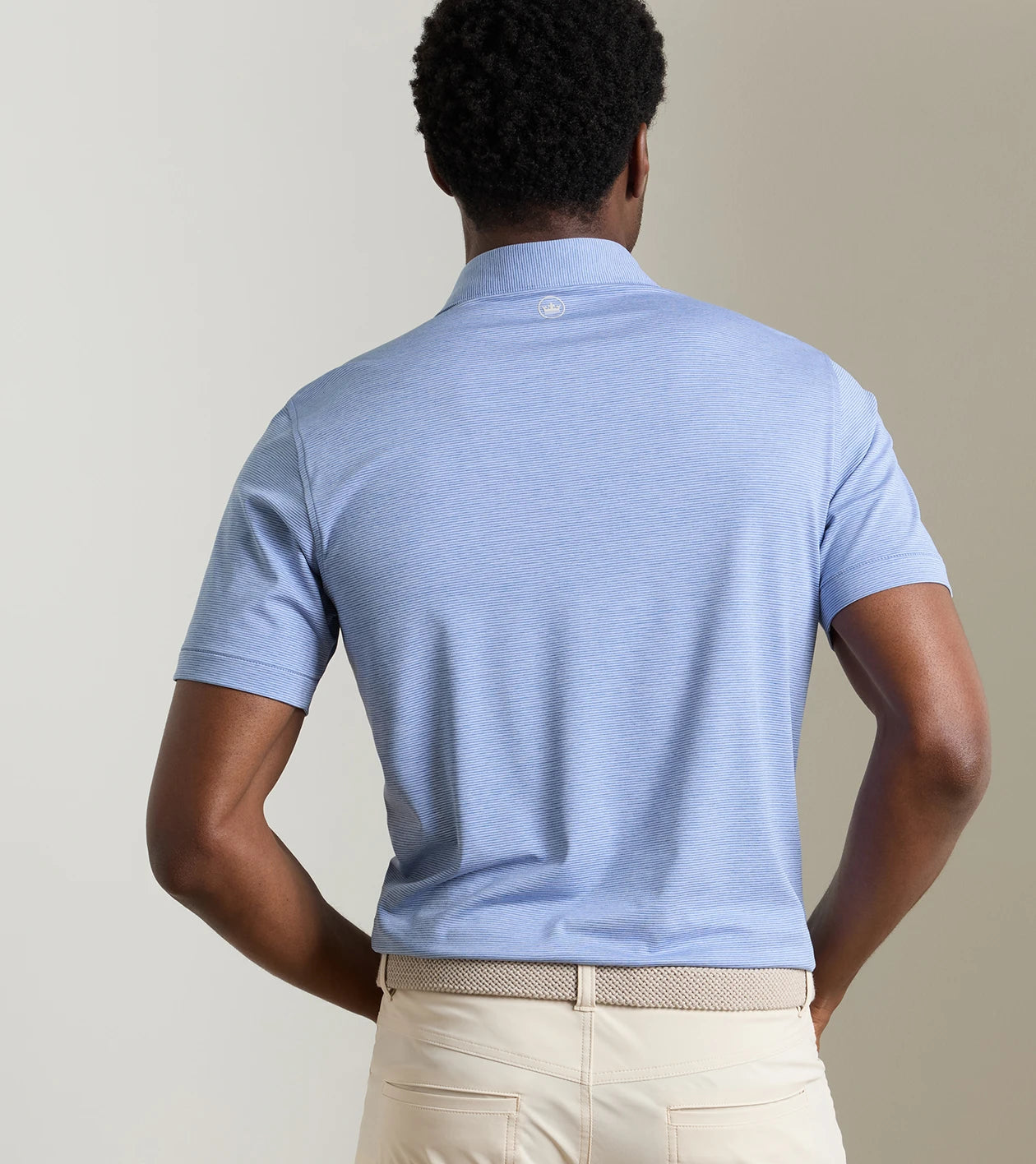 Peter Millar - Treble Performance Jersey Polo - Windy Blue
