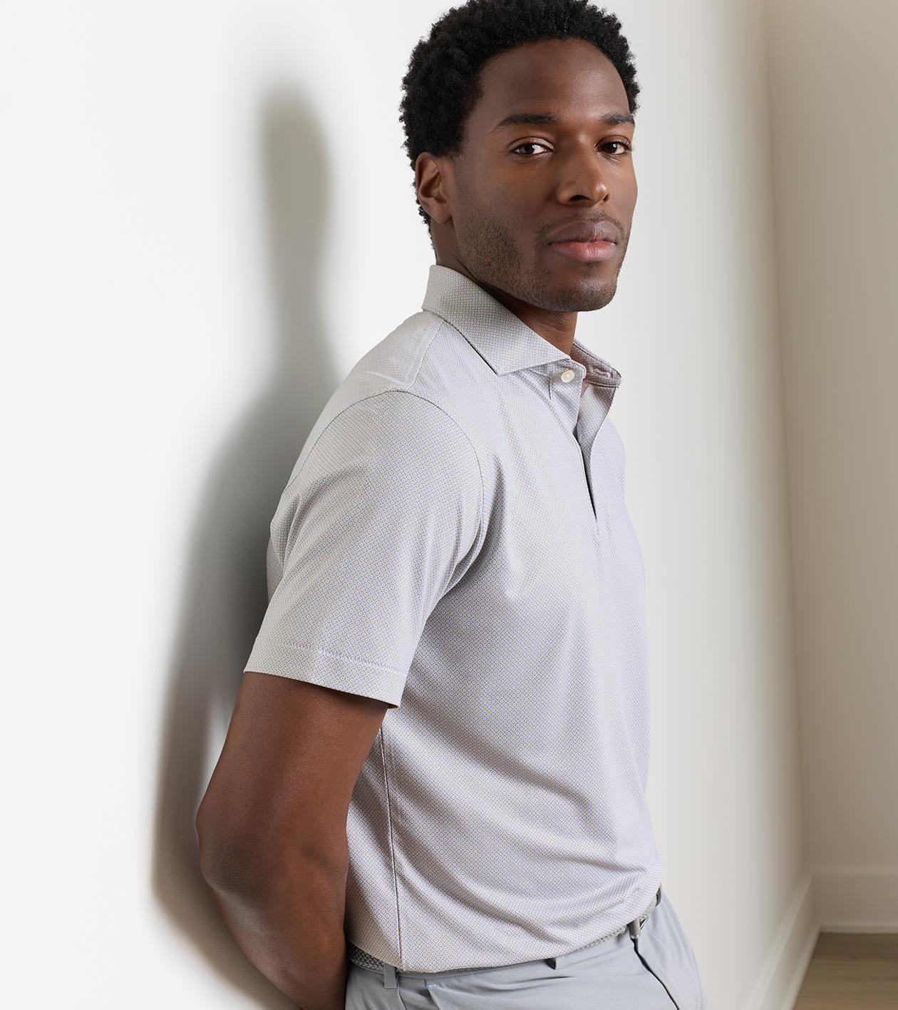 Peter Millar - Caldara Performance Jersey Polo - White