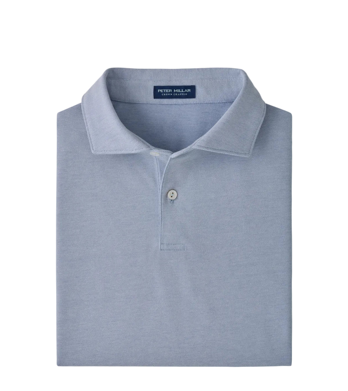 Peter Millar - Albatross Cotton-Blend Piqué Polo - Windy Blue