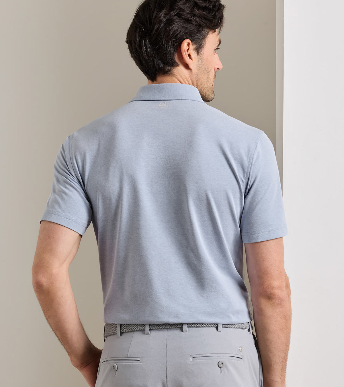 Peter Millar - Albatross Cotton-Blend Piqué Polo - Windy Blue